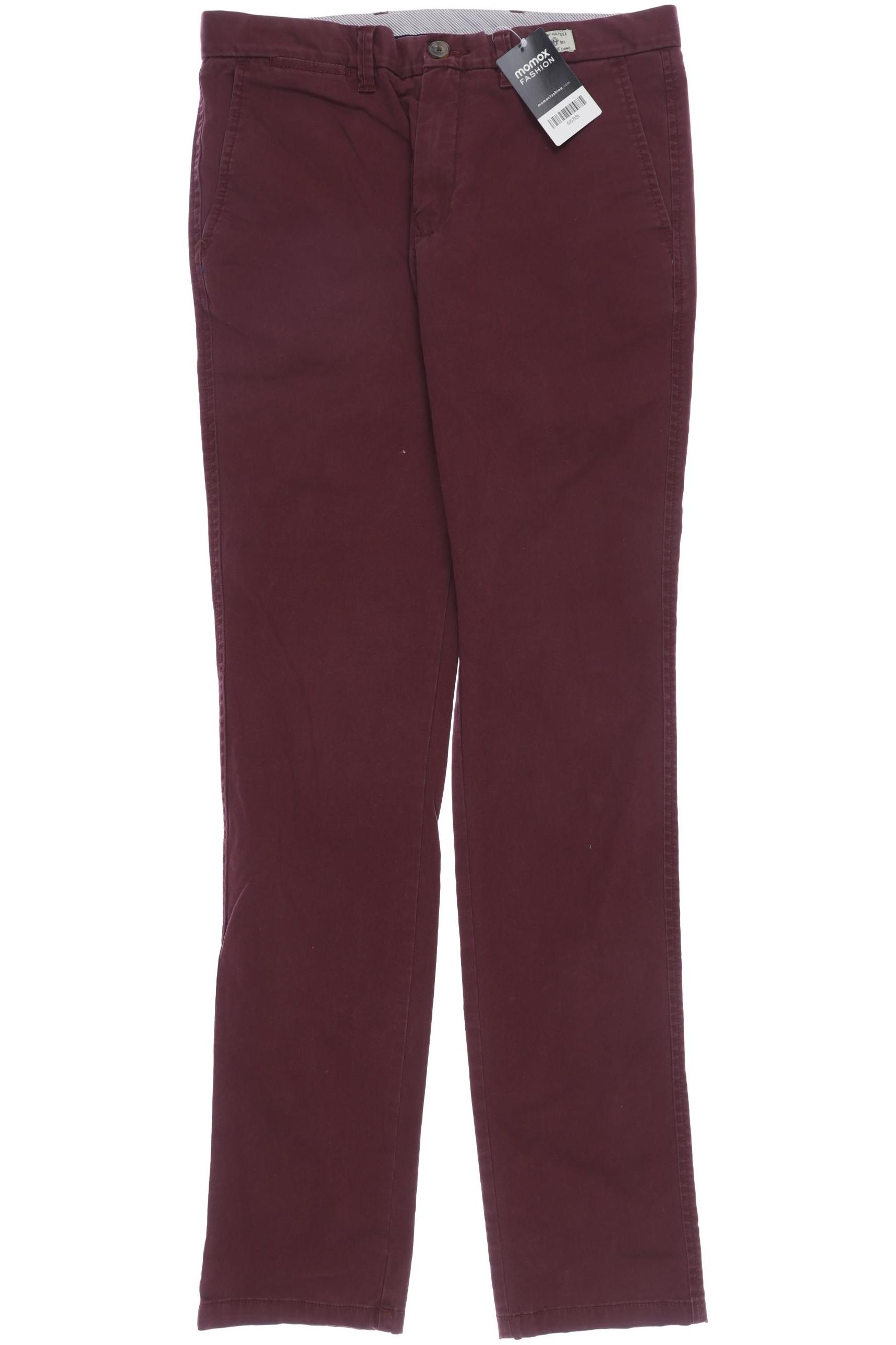 

Tommy Hilfiger Herren Stoffhose, bordeaux, Gr. 31