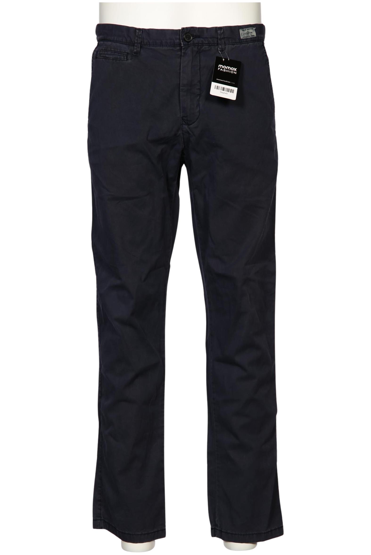 

Tommy Hilfiger Herren Stoffhose, marineblau, Gr. 34