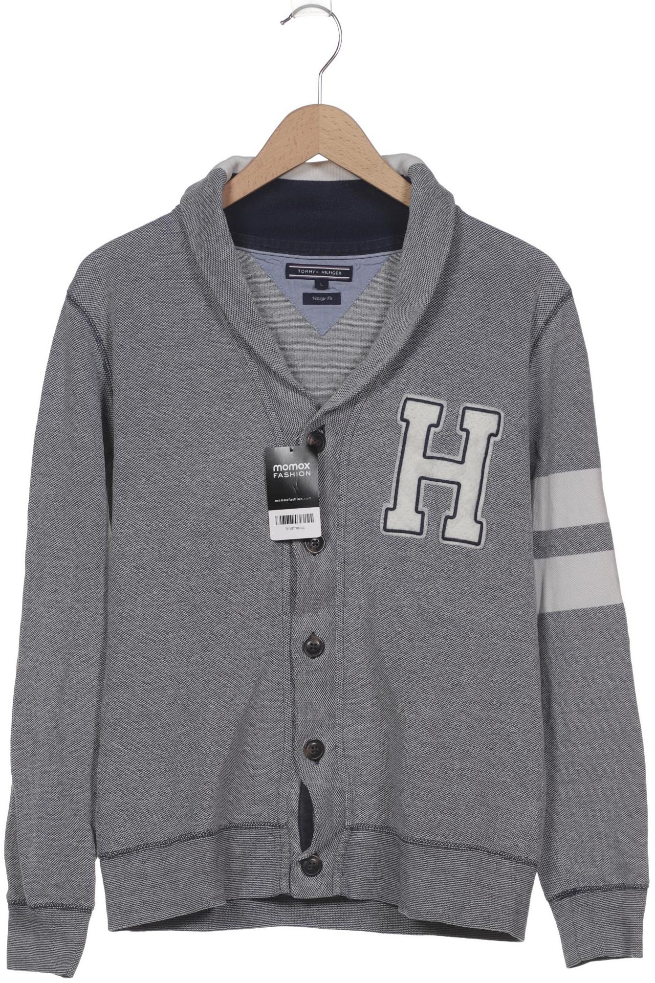 

Tommy Hilfiger Herren Strickjacke, grau, Gr. 52