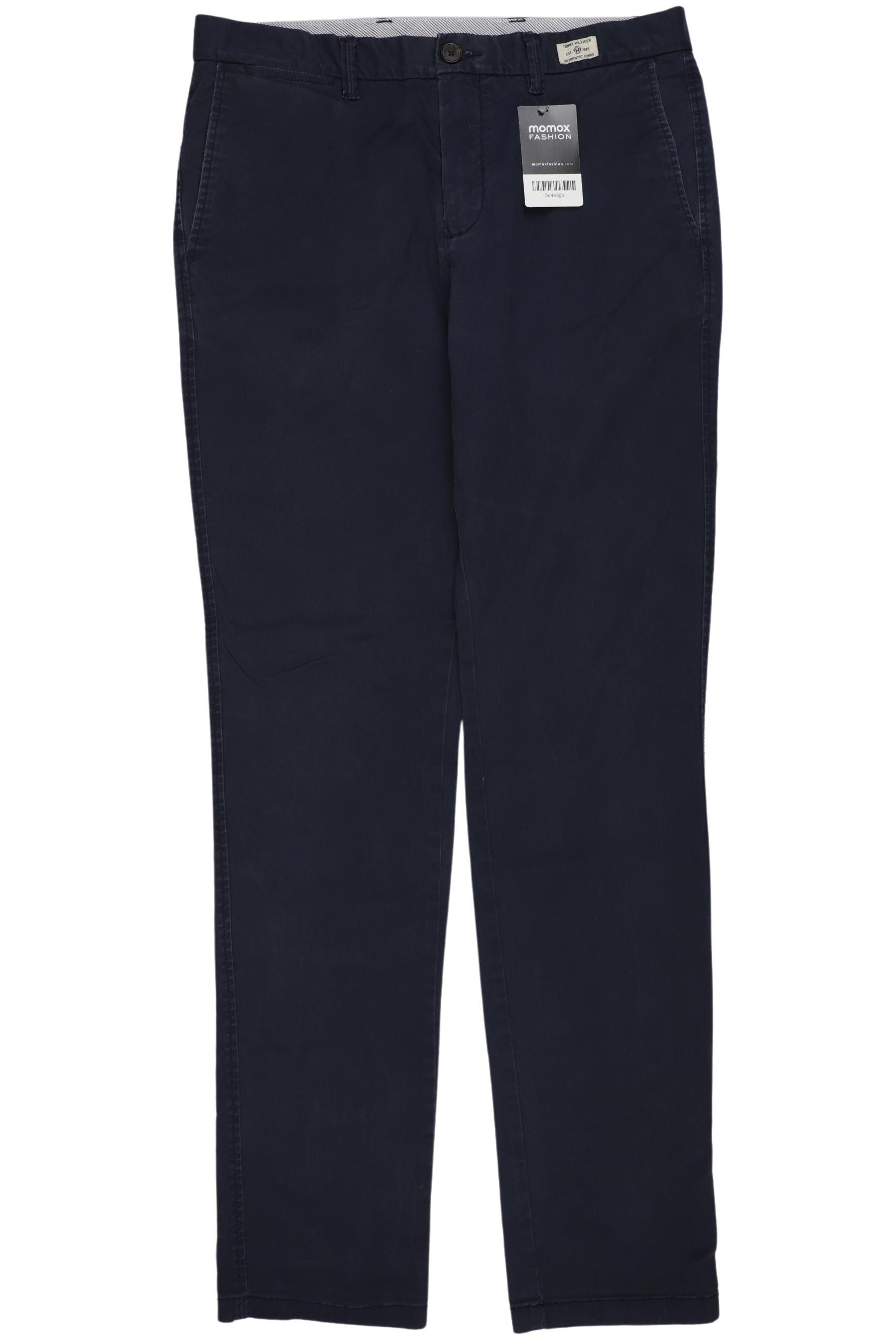 

Tommy Hilfiger Herren Stoffhose, marineblau, Gr. 33