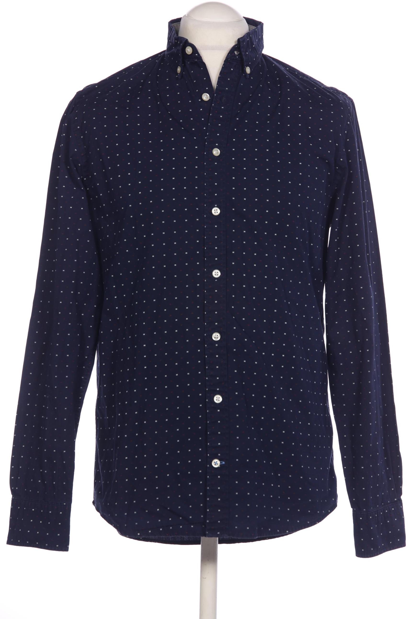 

Tommy Hilfiger Herren Hemd, marineblau, Gr. 46