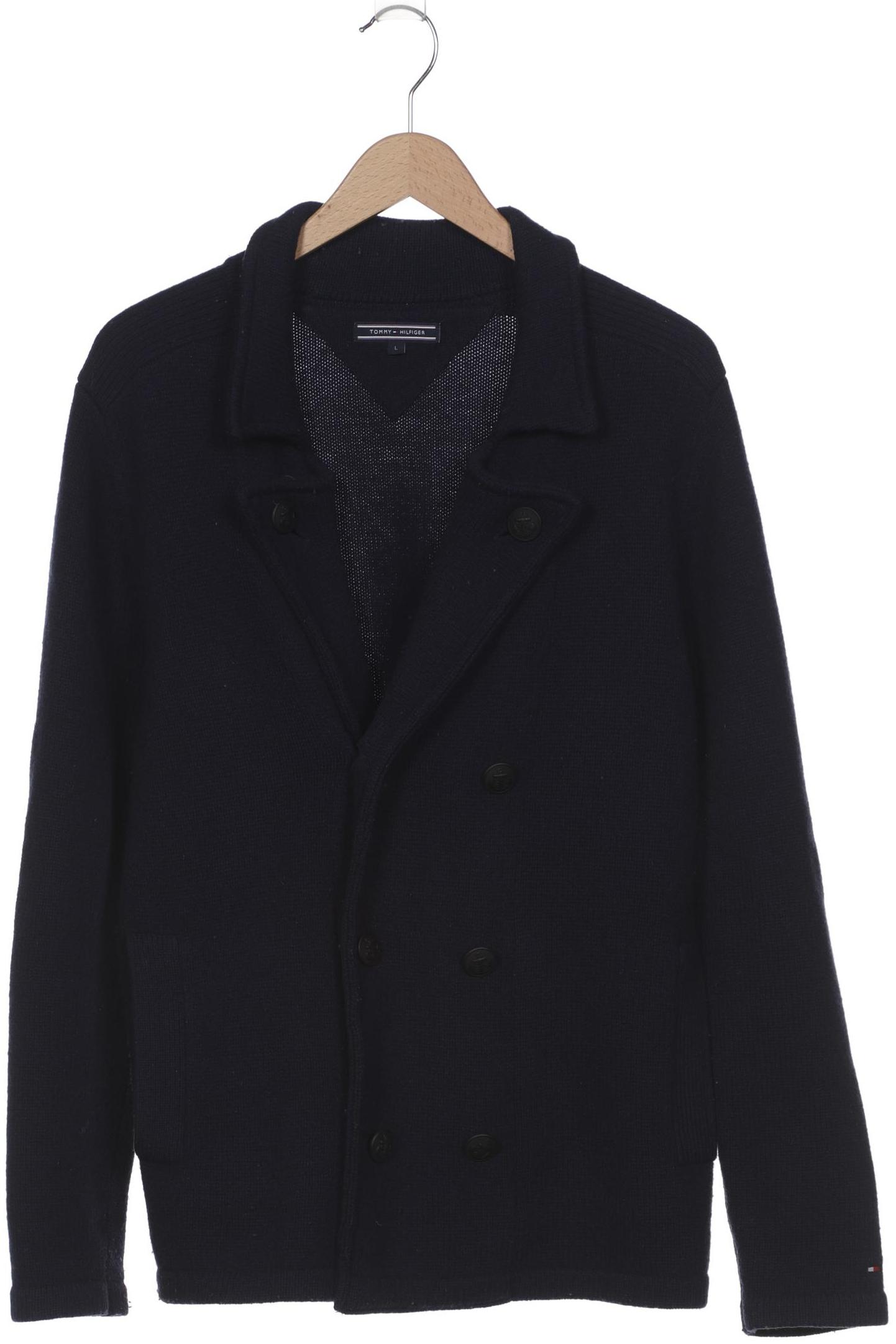 

Tommy Hilfiger Herren Strickjacke, marineblau, Gr. 52