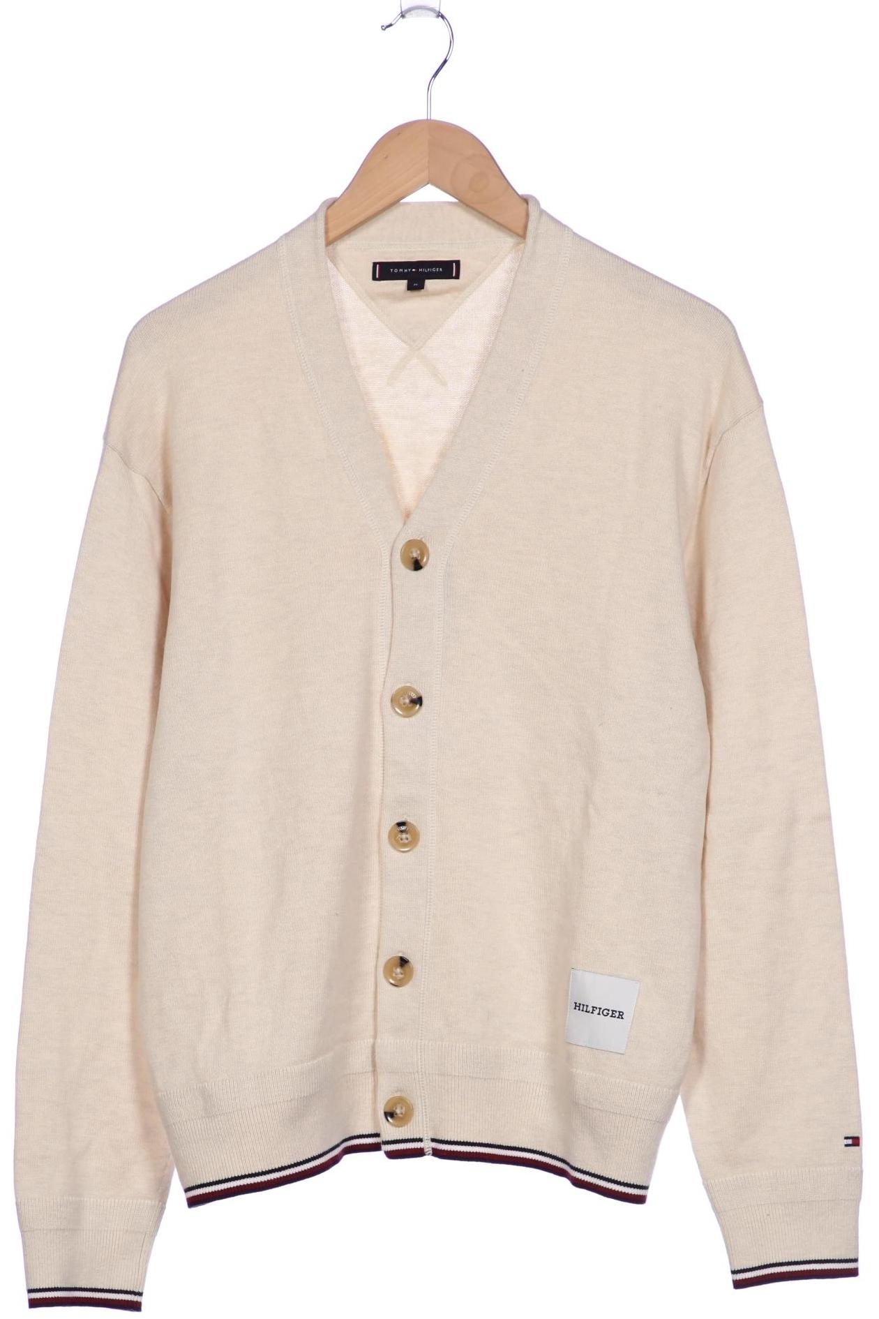 

Tommy Hilfiger Herren Strickjacke, cremeweiß, Gr. 48
