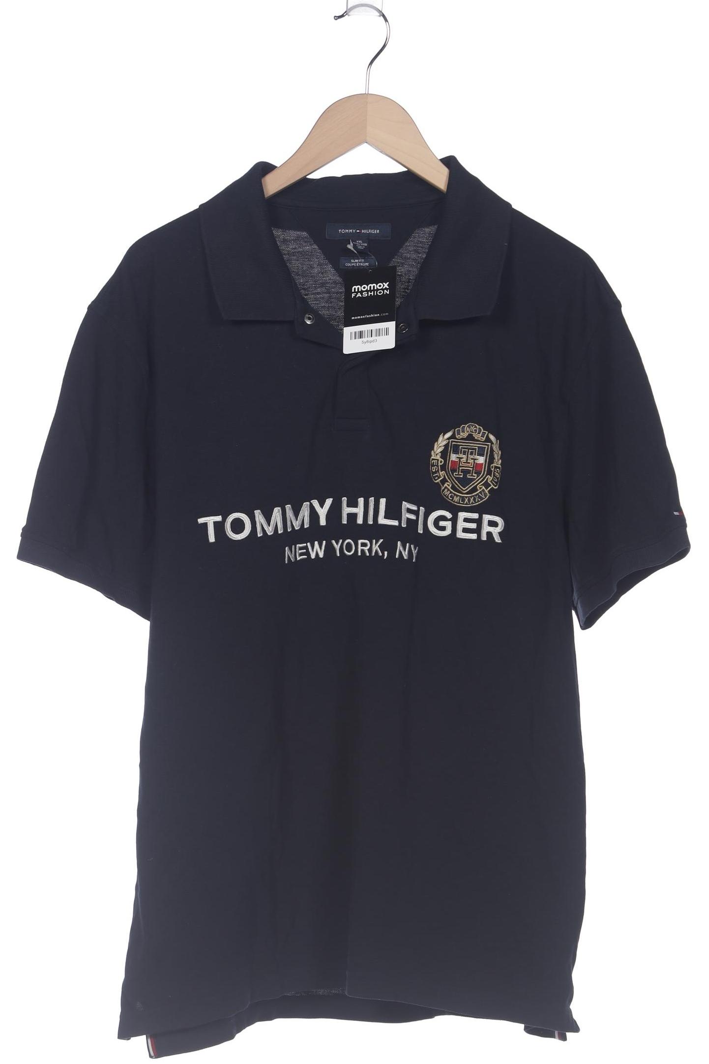 

Tommy Hilfiger Herren Poloshirt, marineblau, Gr. 56