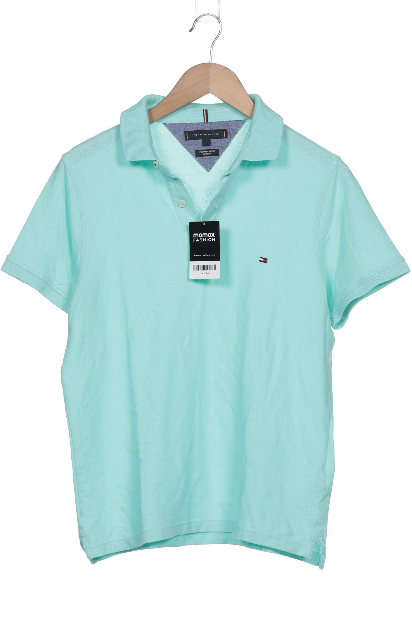 

Tommy Hilfiger Herren Poloshirt, türkis, Gr. 52