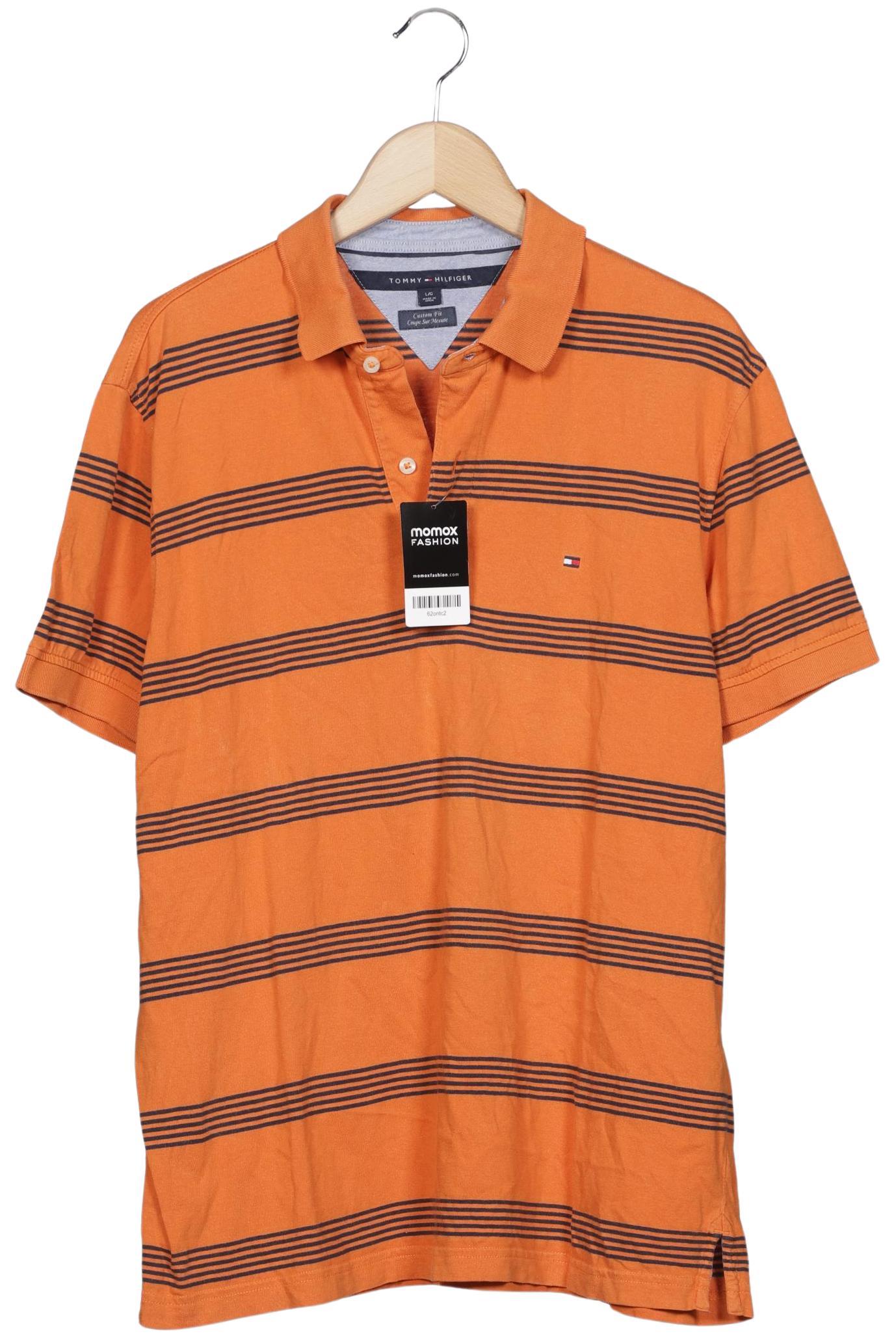 

Tommy Hilfiger Herren Poloshirt, orange, Gr. 52
