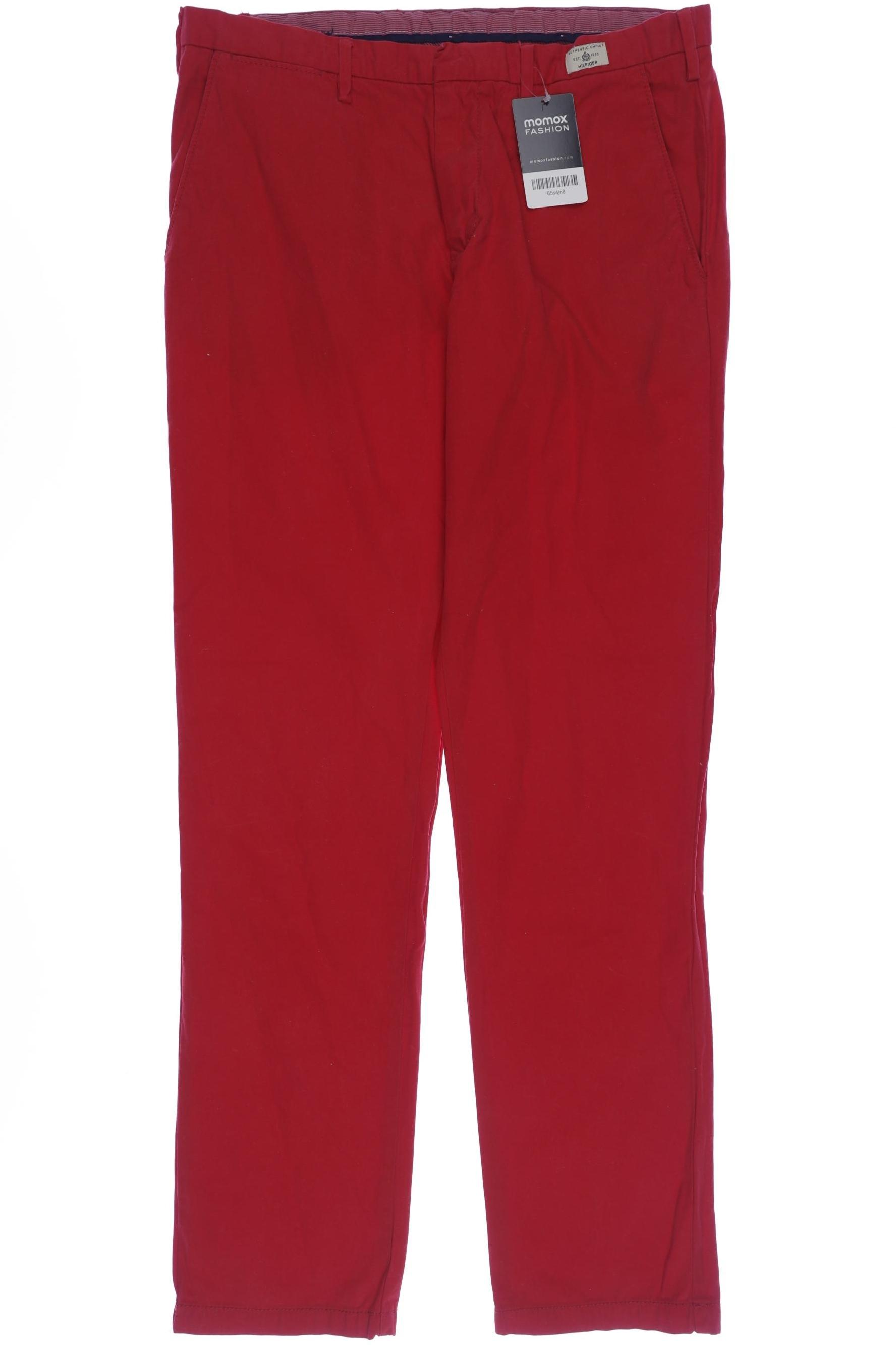 

Tommy Hilfiger Herren Stoffhose, rot, Gr. 33