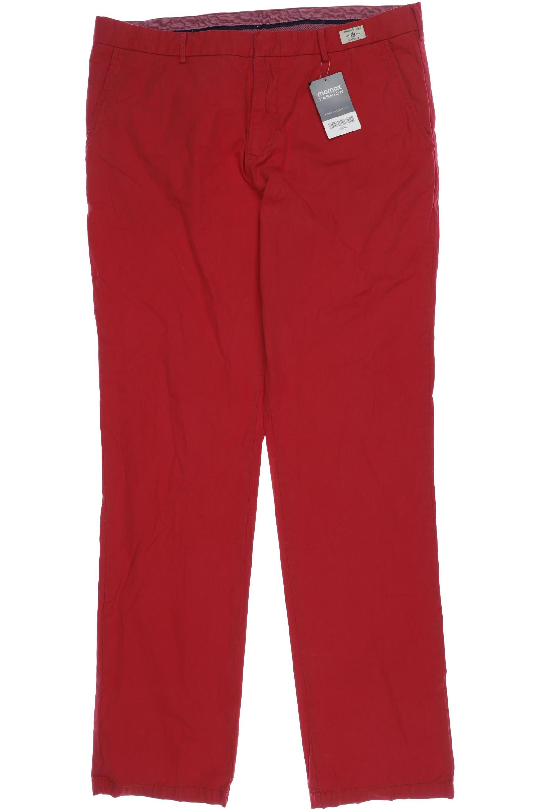 

Tommy Hilfiger Herren Stoffhose, rot, Gr. 36