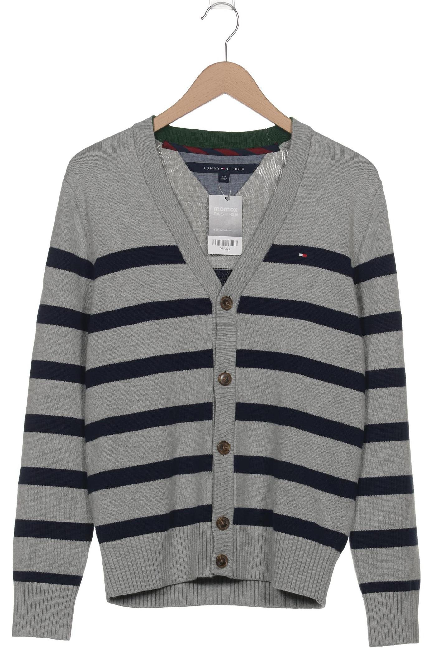 

Tommy Hilfiger Herren Strickjacke, grau, Gr. 46