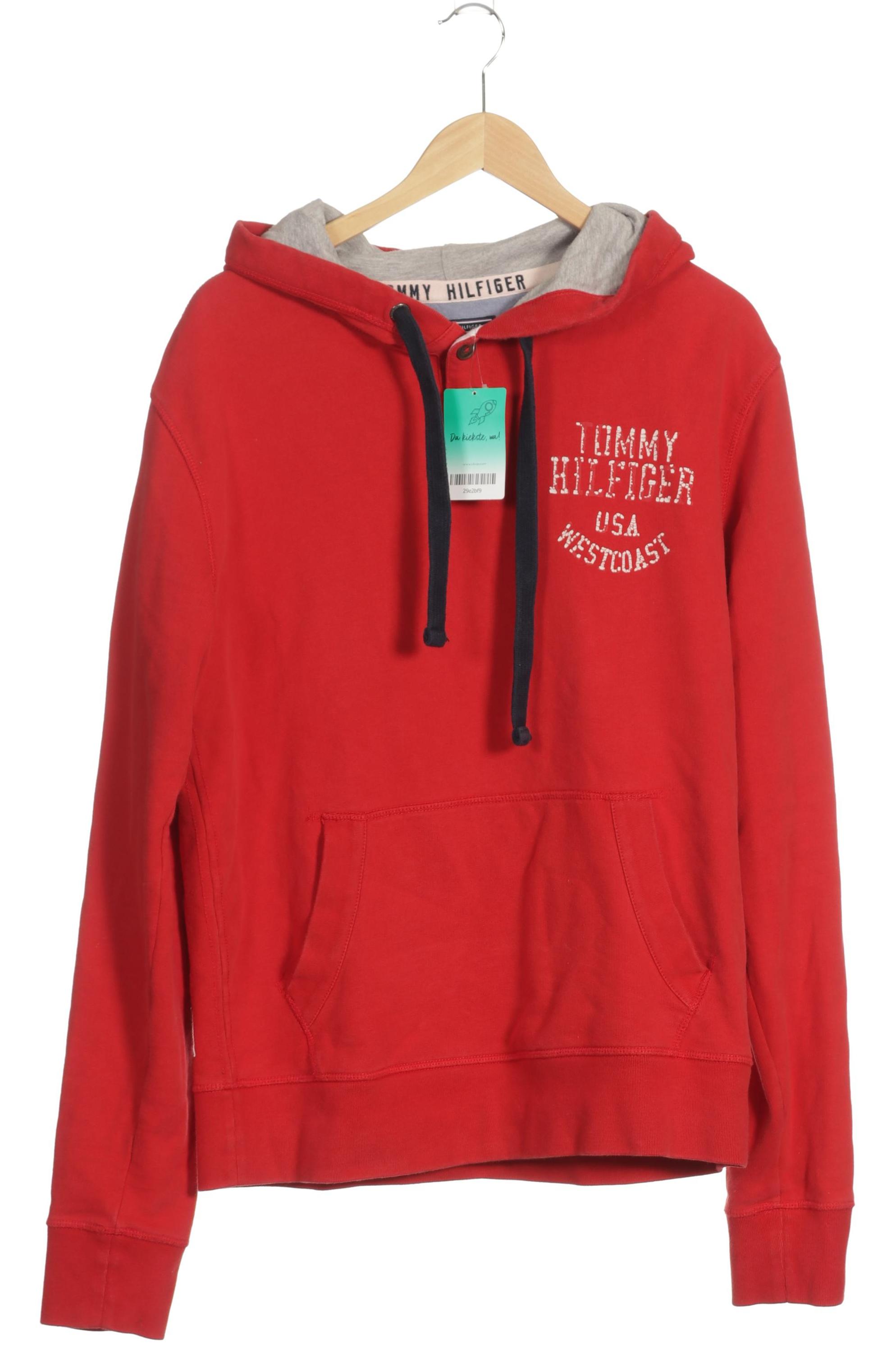 

Tommy Hilfiger Herren Kapuzenpullover, rot, Gr. 54
