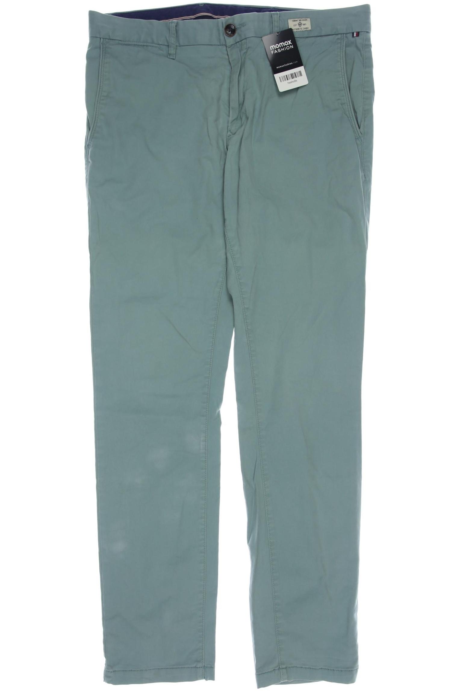 

Tommy Hilfiger Herren Stoffhose, türkis, Gr. 33
