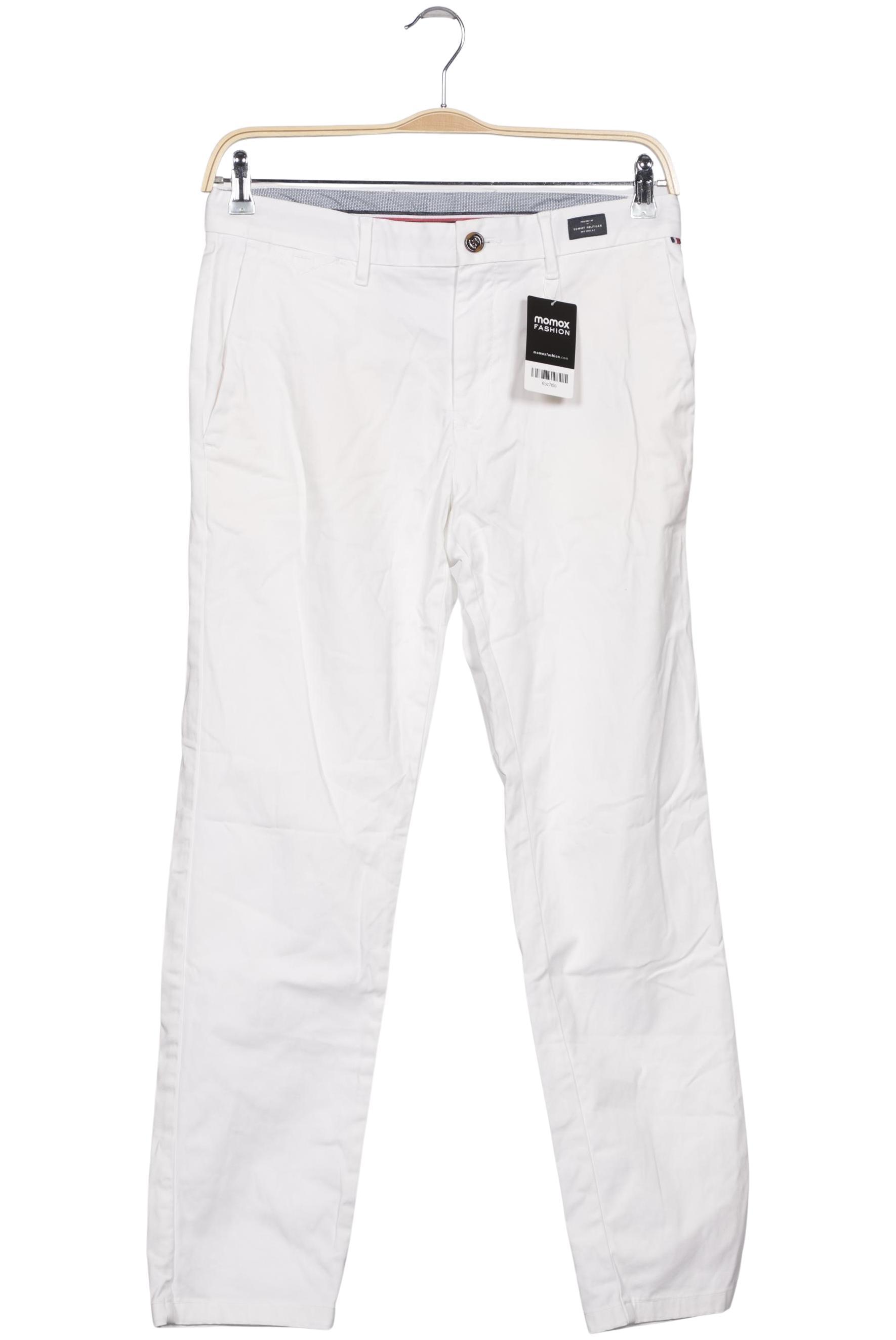 

Tommy Hilfiger Herren Stoffhose, weiß, Gr. 32