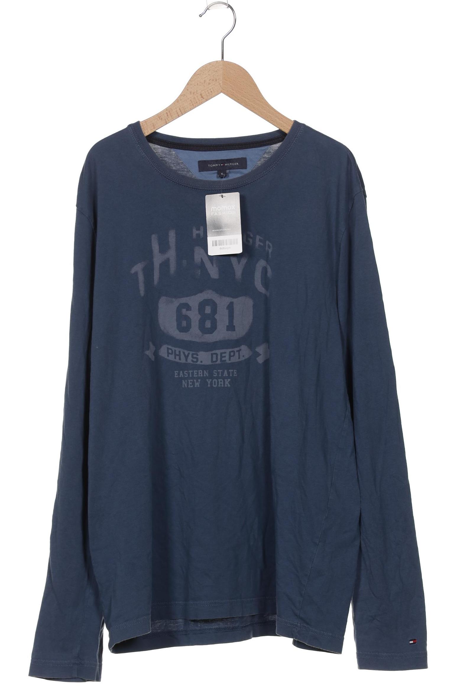 

Tommy Hilfiger Herren Langarmshirt, marineblau, Gr. 54
