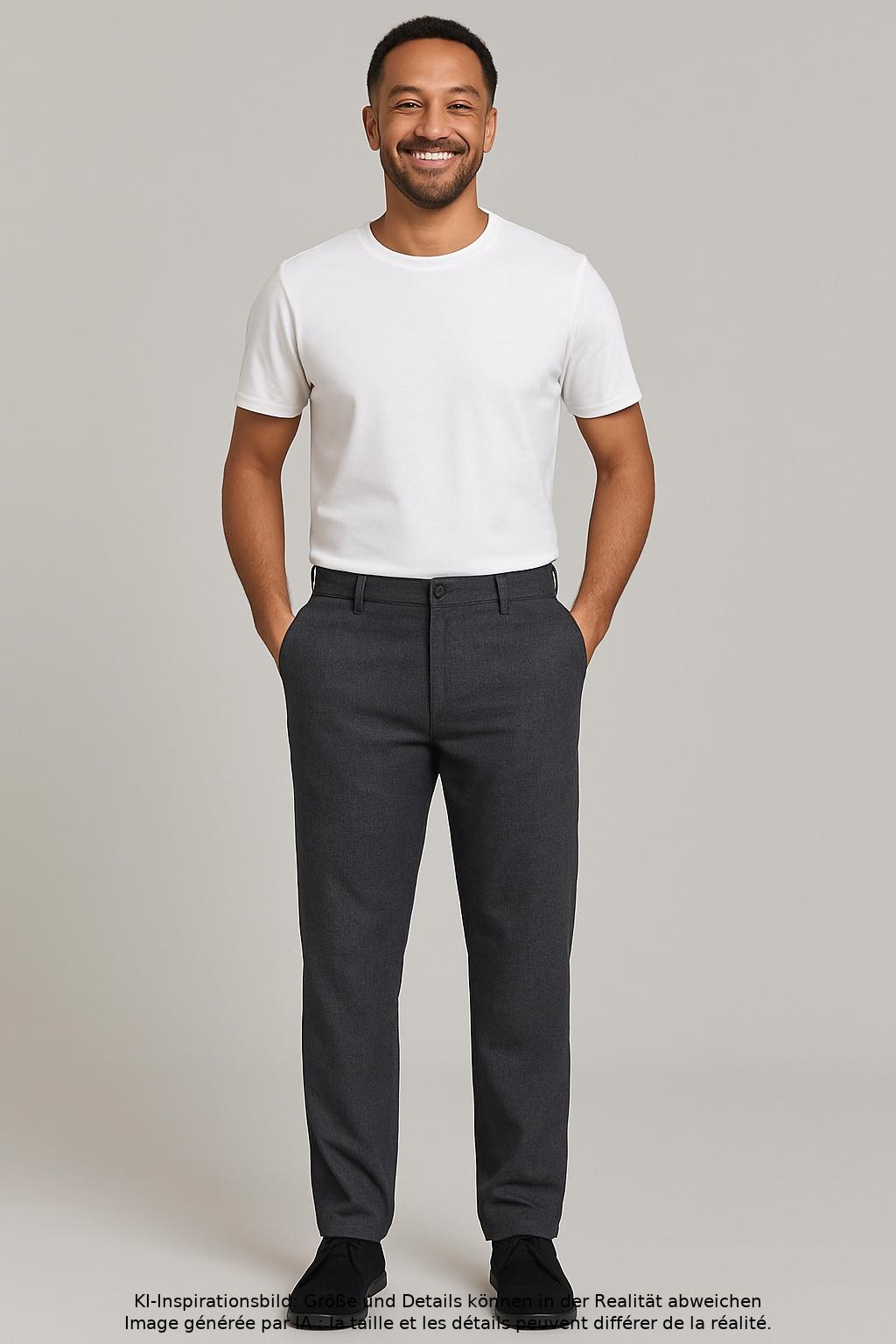 Thumbnail - Tommy Hilfiger Herren Stoffhose, grau, Gr. 31