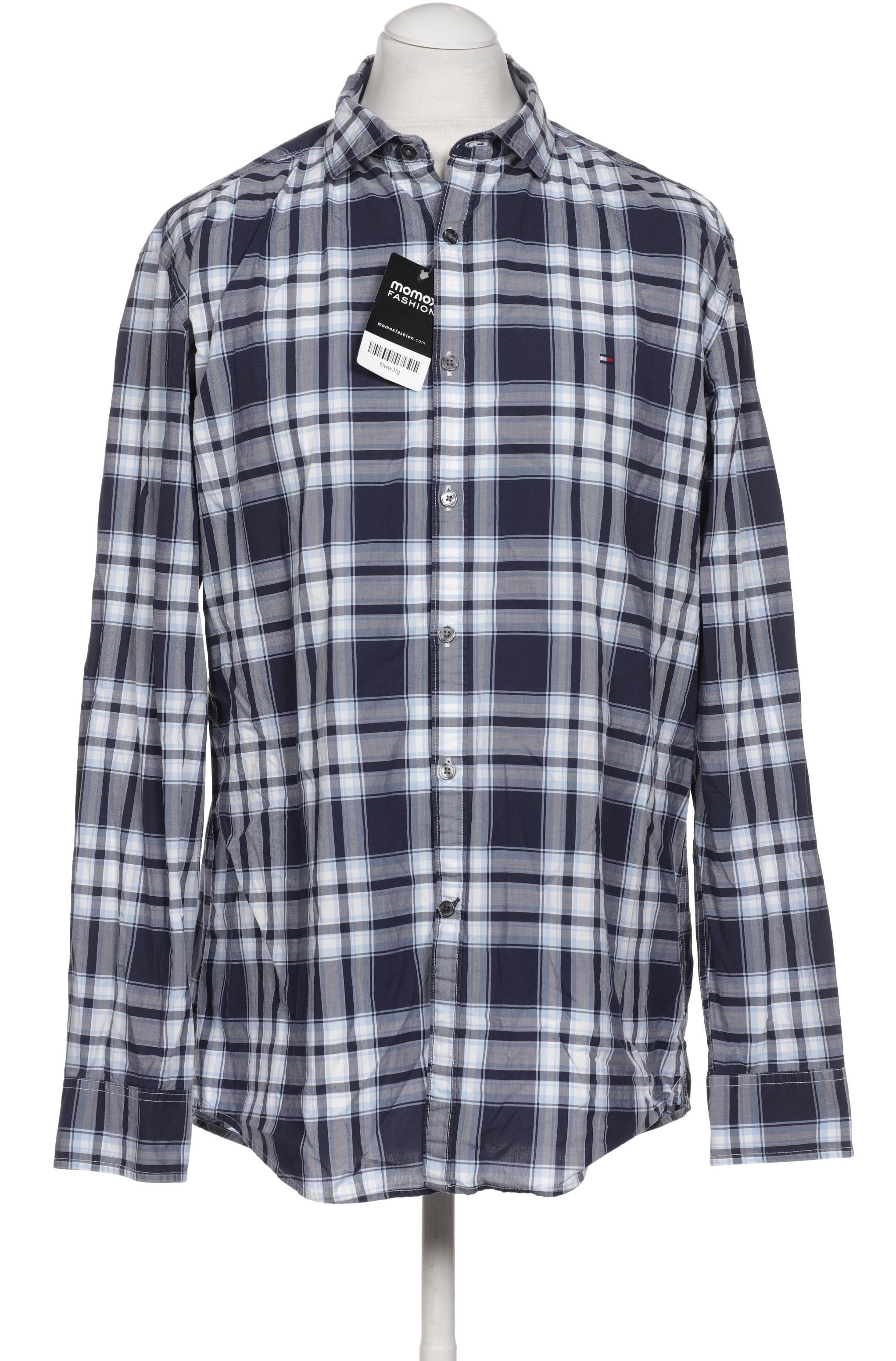 

Tommy Hilfiger Herren Hemd, marineblau