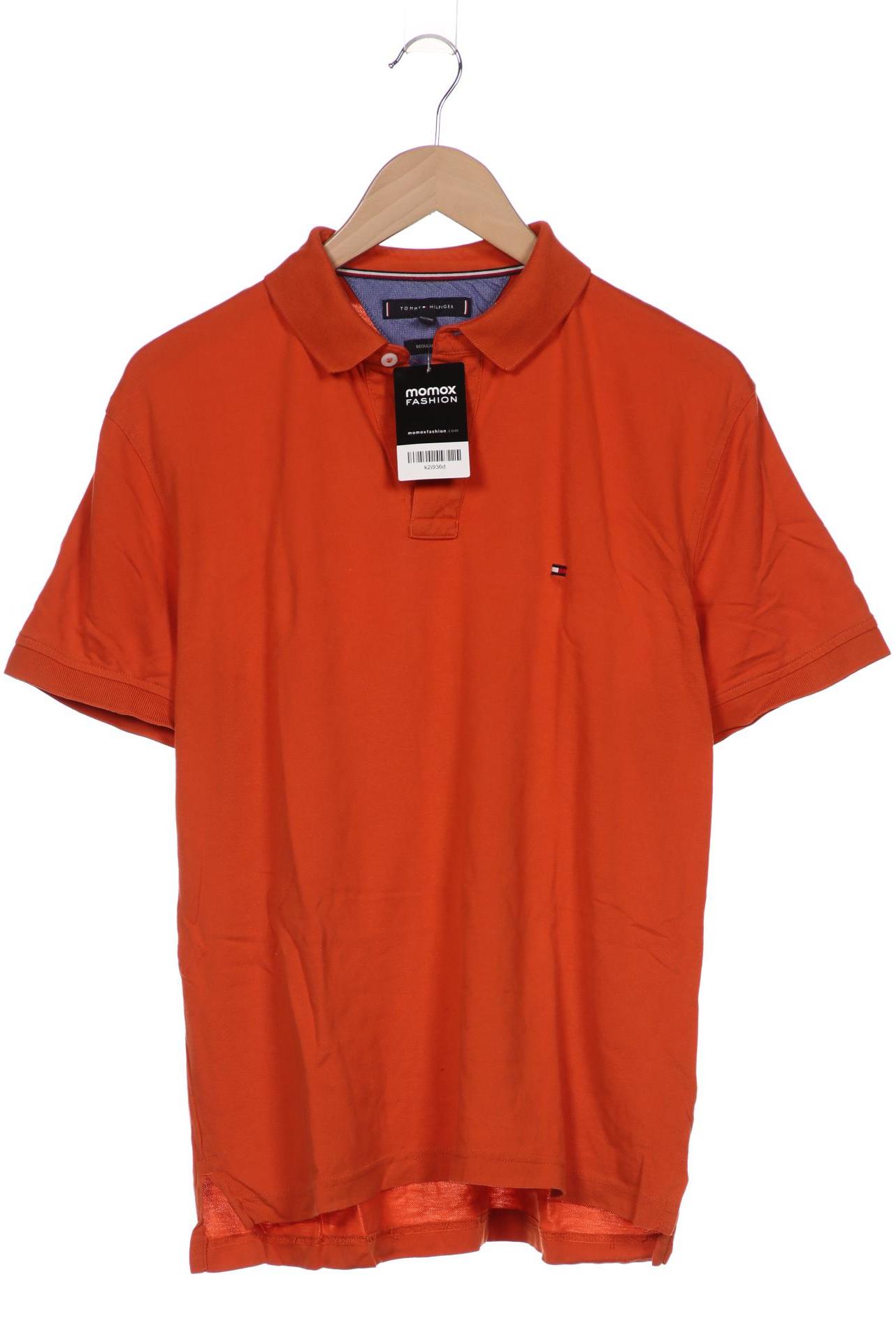 

Tommy Hilfiger Herren Poloshirt, orange, Gr. 48
