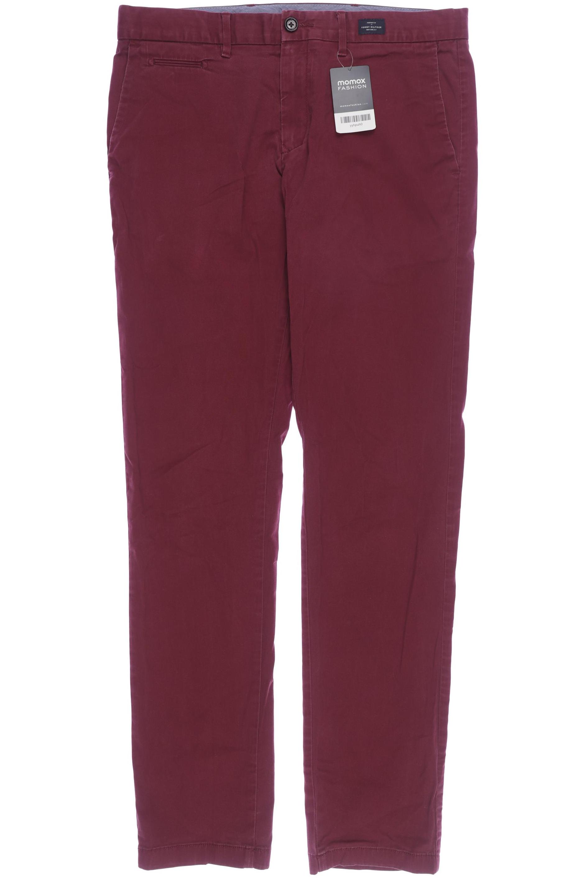 

Tommy Hilfiger Herren Stoffhose, bordeaux, Gr. 34