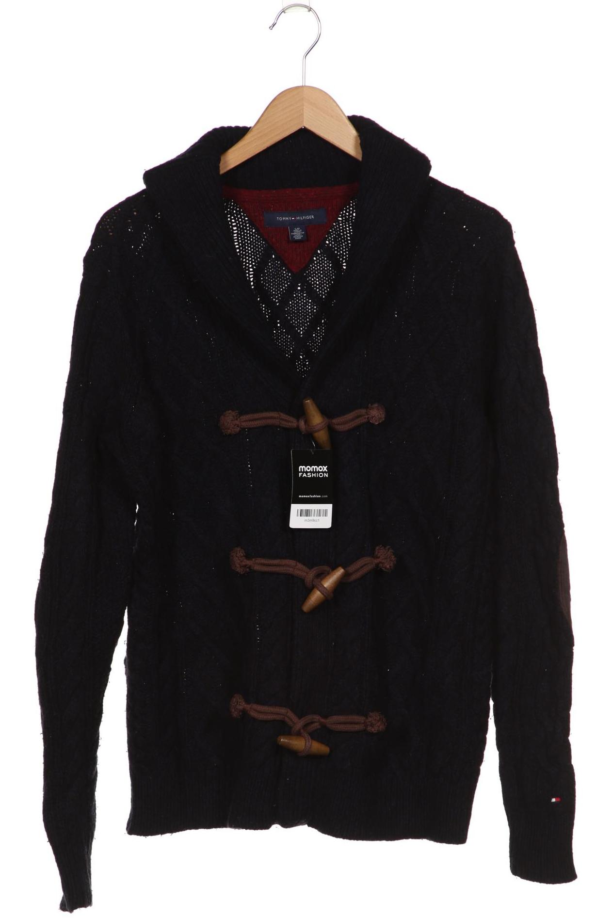 

Tommy Hilfiger Herren Strickjacke, marineblau, Gr. 46