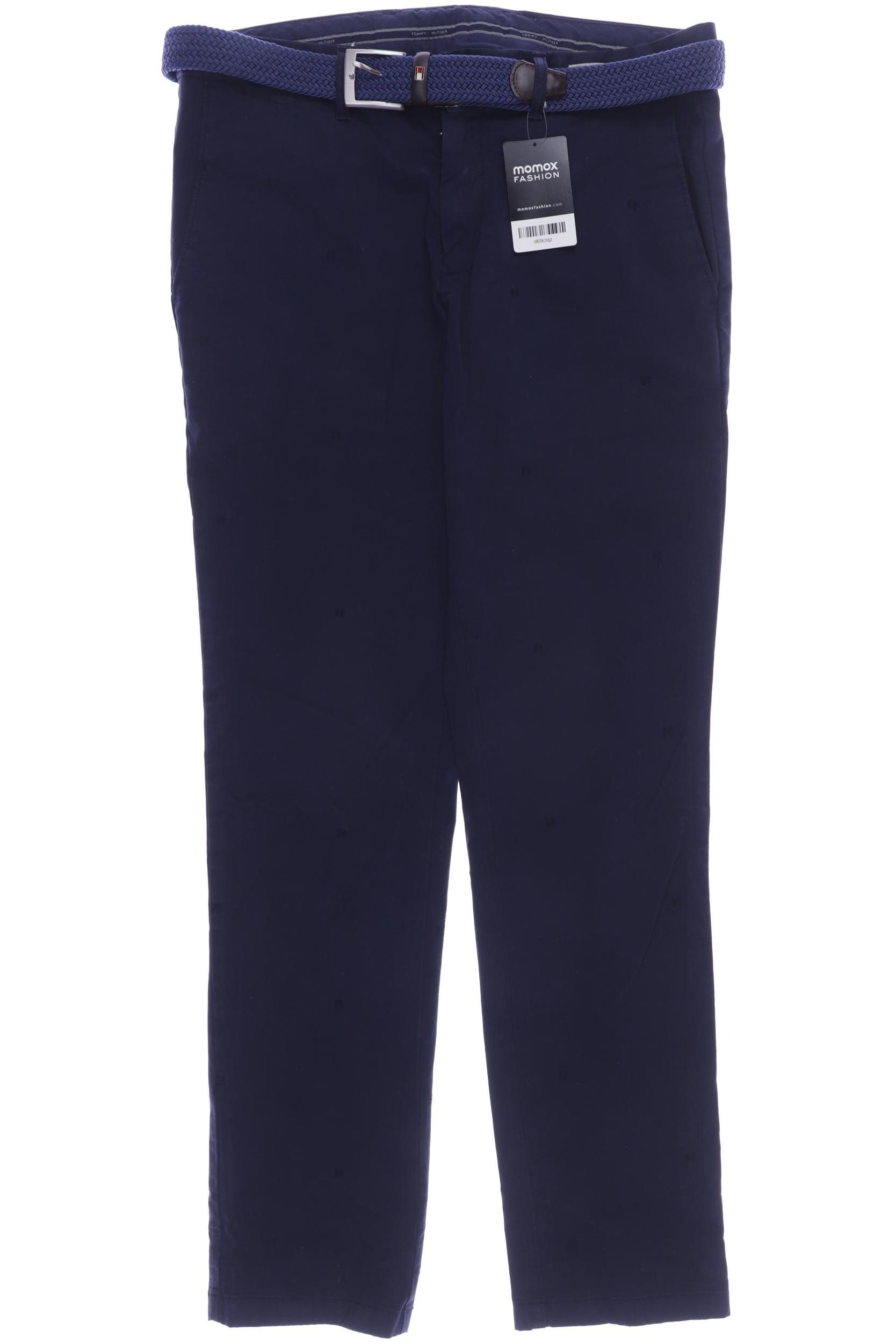 

Tommy Hilfiger Herren Stoffhose, marineblau, Gr. 33