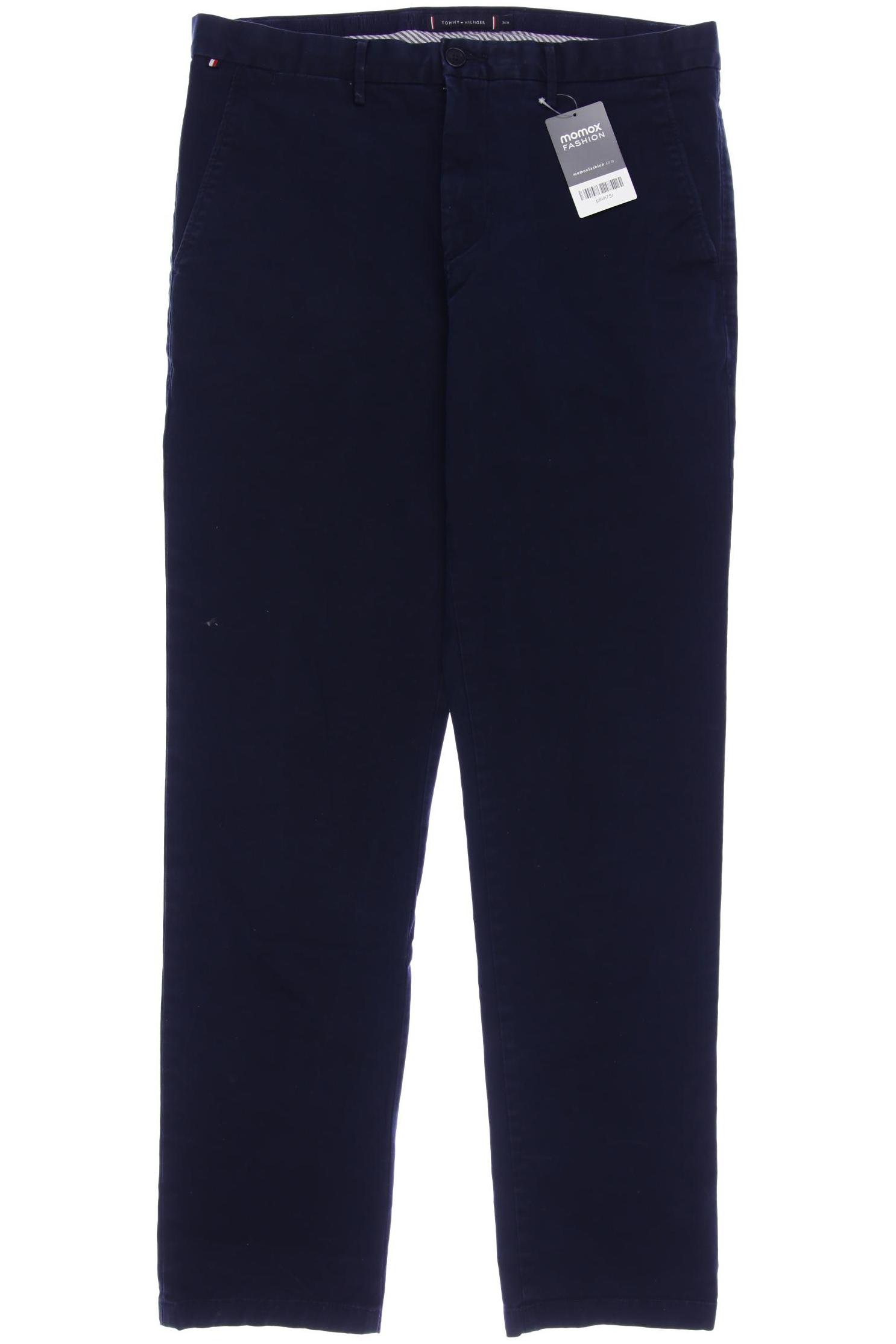 

Tommy Hilfiger Herren Stoffhose, marineblau, Gr. 34