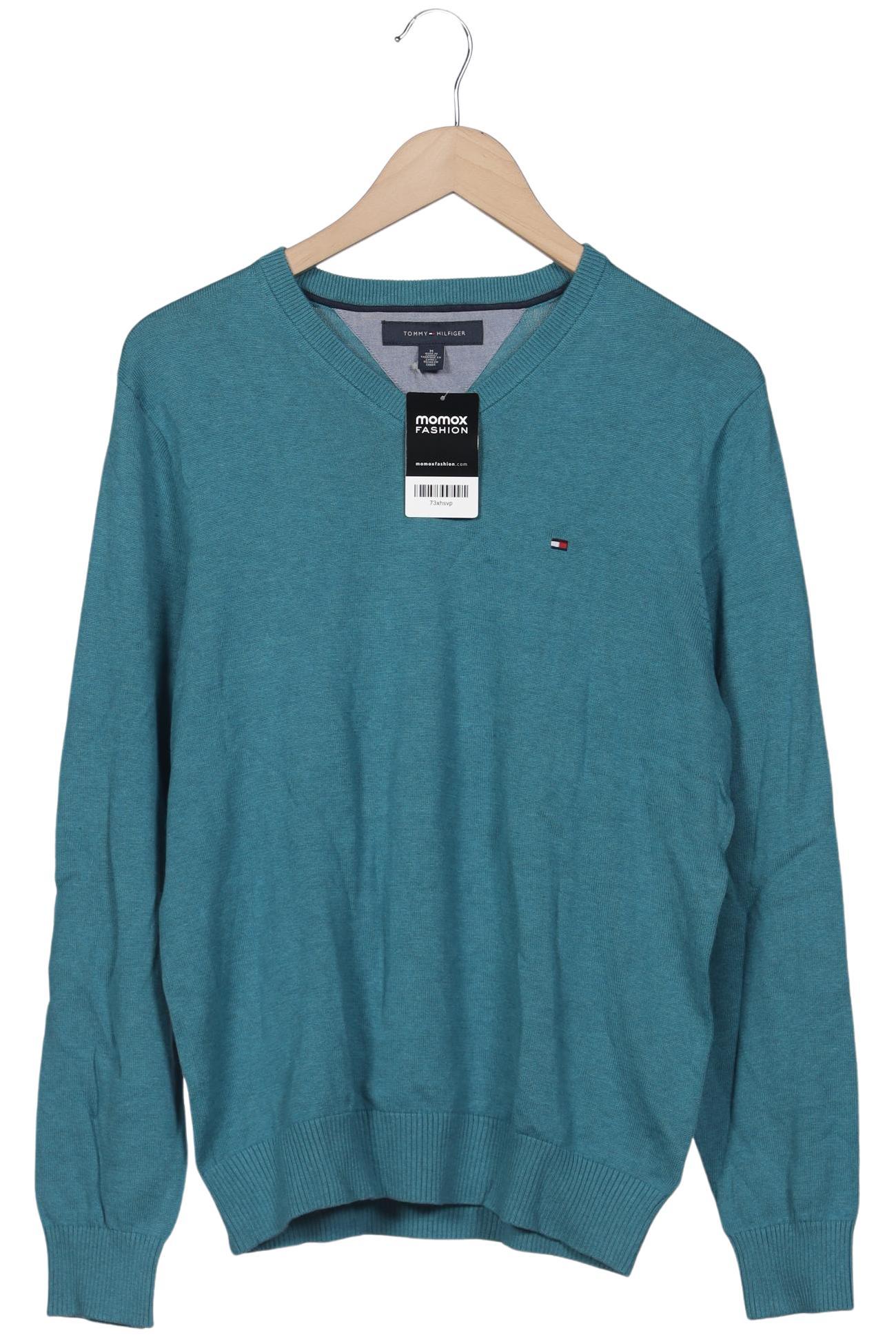 

Tommy Hilfiger Herren Pullover, türkis, Gr. 48