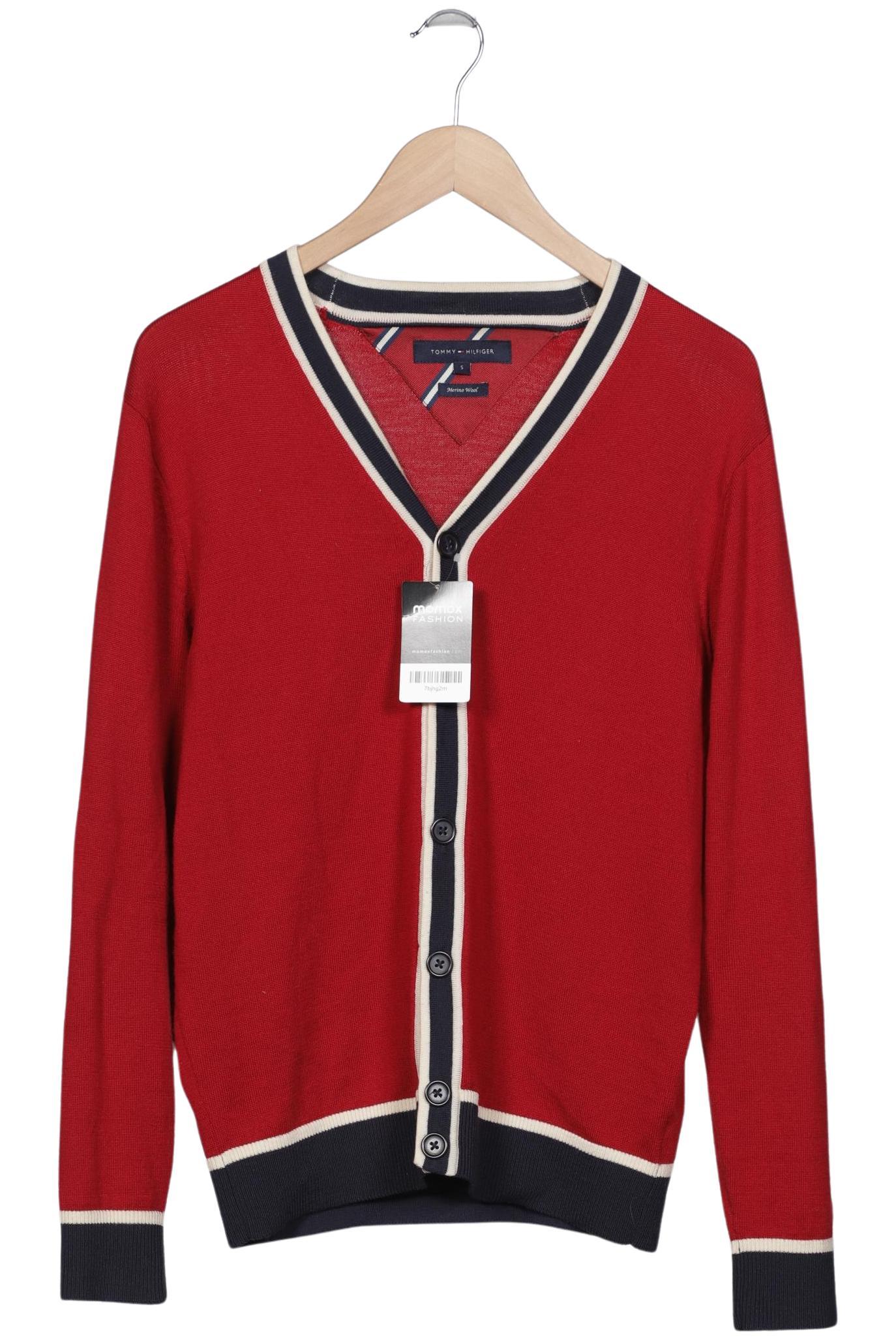 

Tommy Hilfiger Herren Strickjacke, rot, Gr. 46
