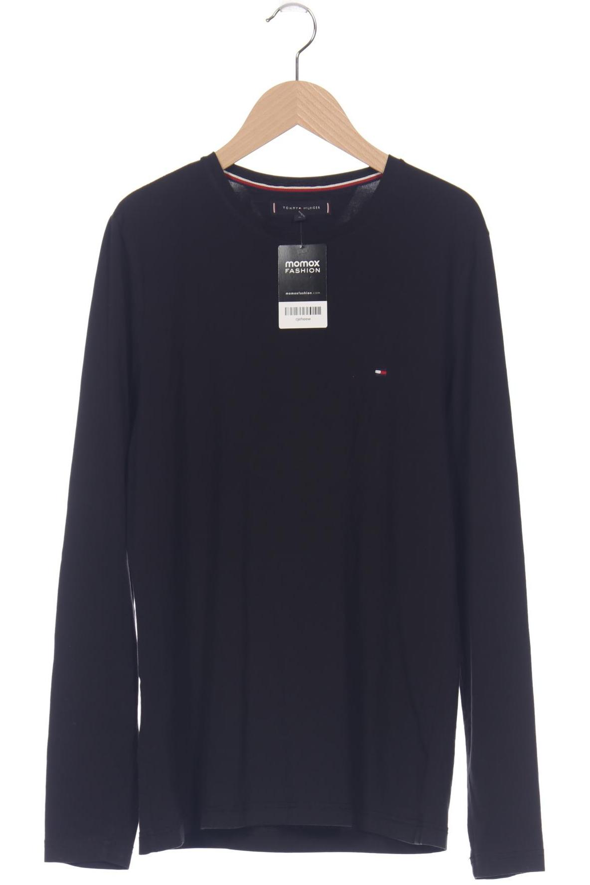 

Tommy Hilfiger Herren Langarmshirt, schwarz, Gr. 48