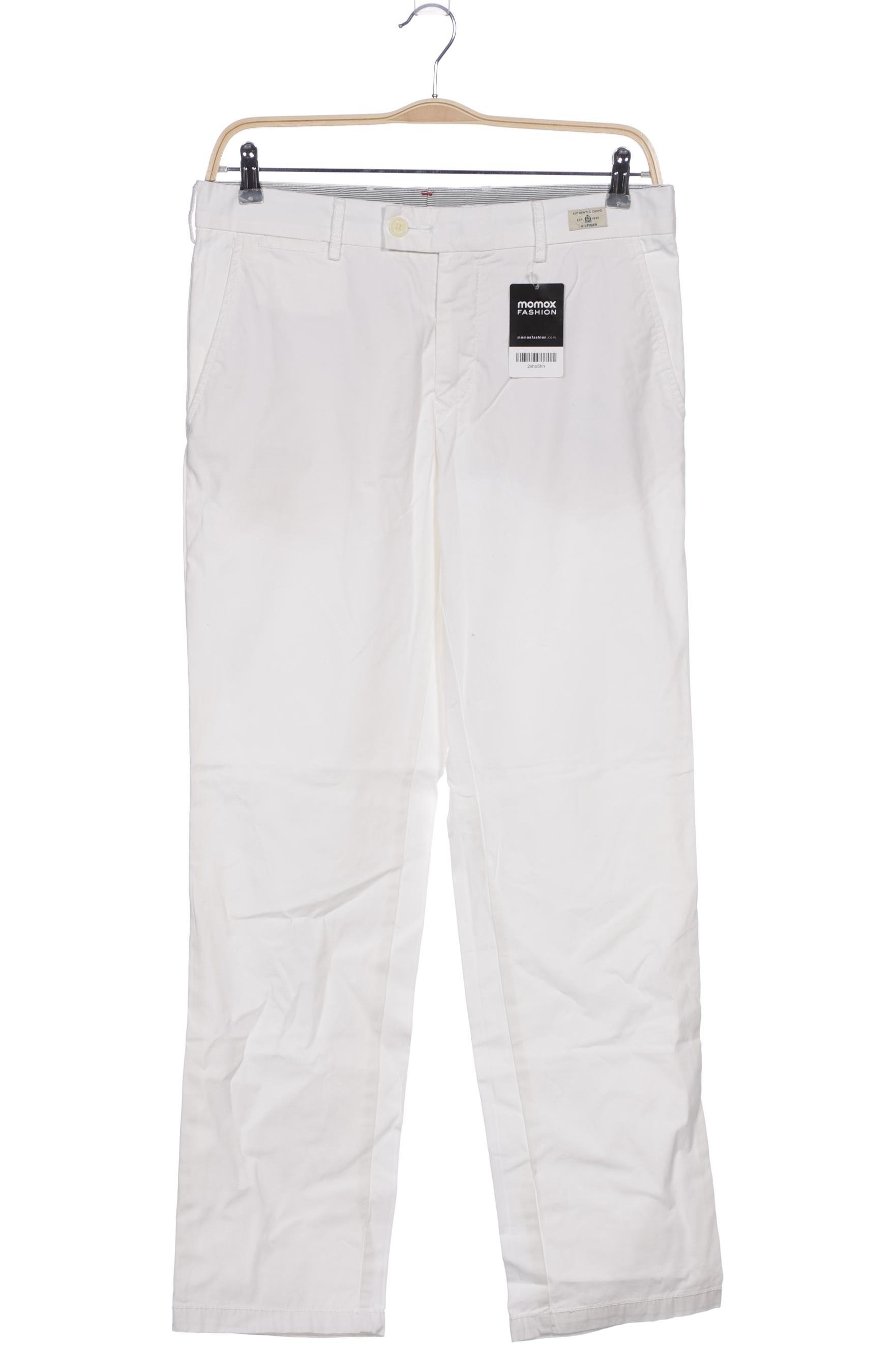 

Tommy Hilfiger Herren Stoffhose, weiß, Gr. 33