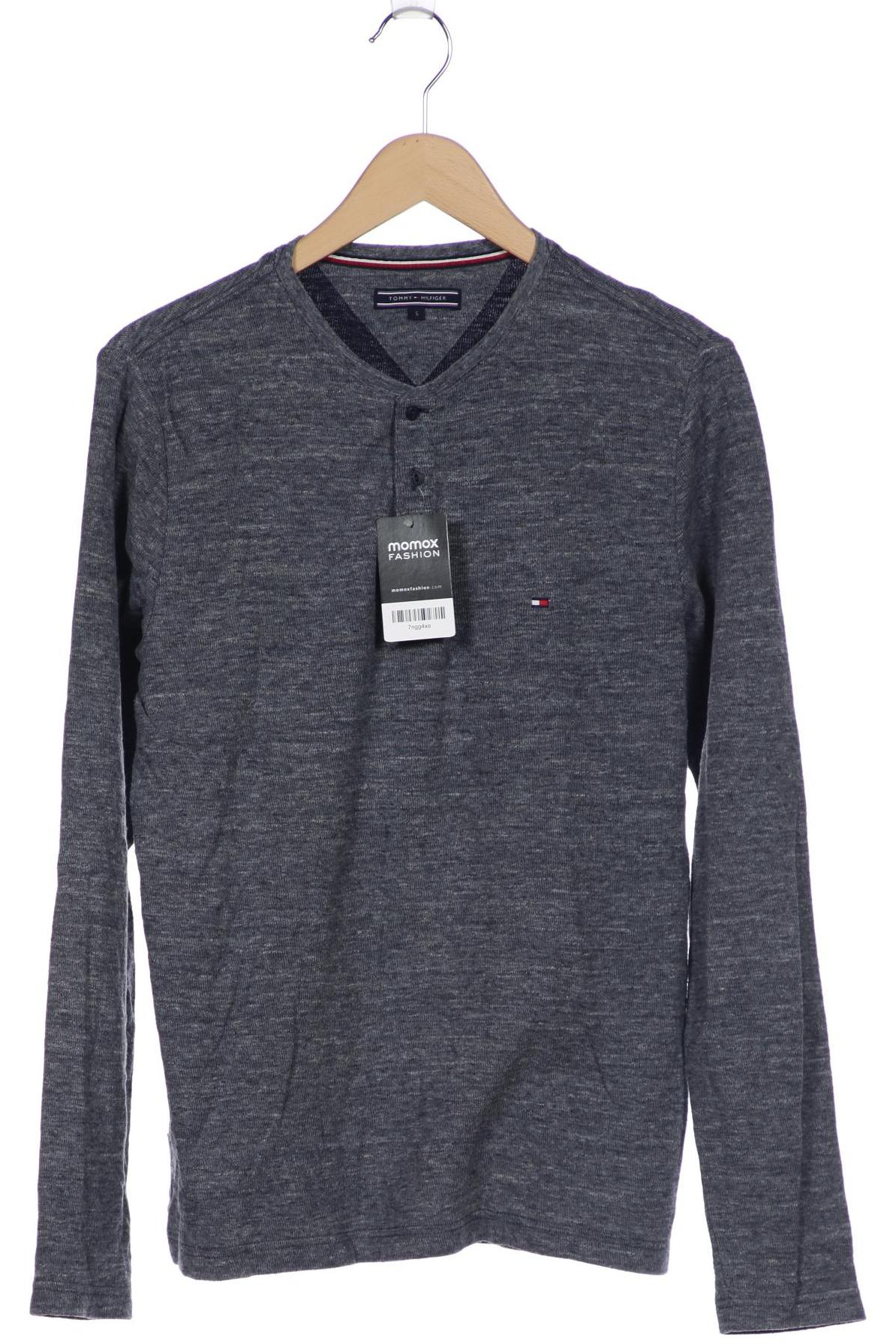 

Tommy Hilfiger Herren Langarmshirt, marineblau