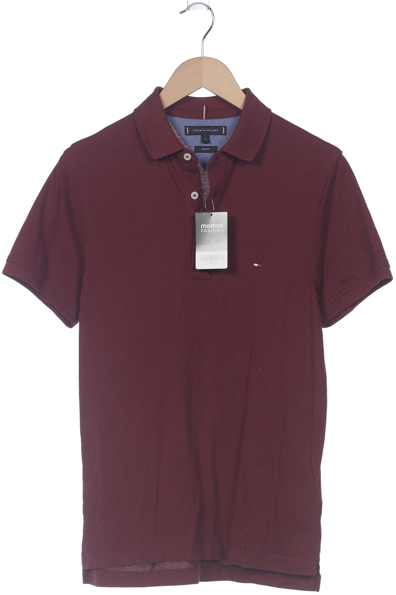 

Tommy Hilfiger Herren Poloshirt, bordeaux, Gr. 48
