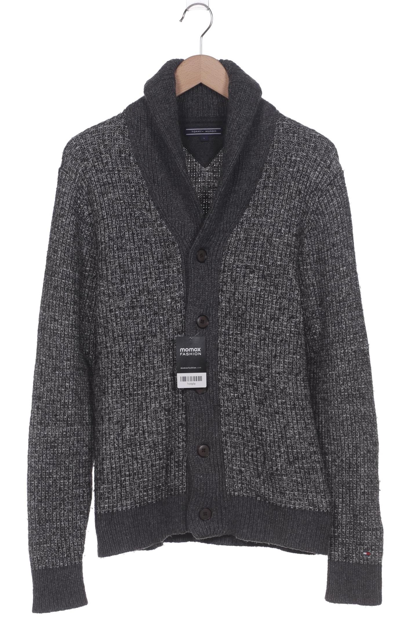 

Tommy Hilfiger Herren Strickjacke, grau, Gr. 52