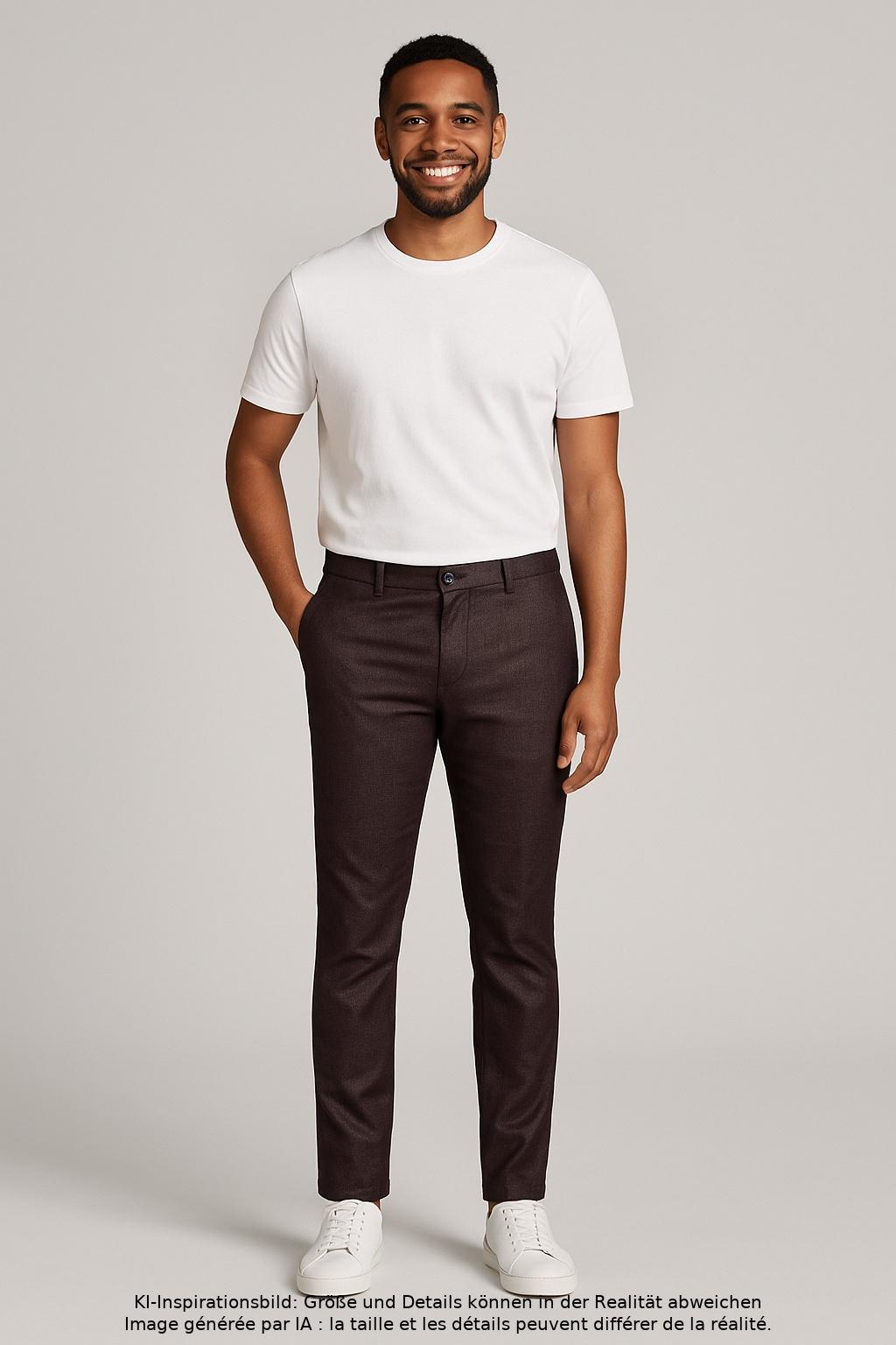 

Tommy Hilfiger Herren Stoffhose, bordeaux, Gr. 31