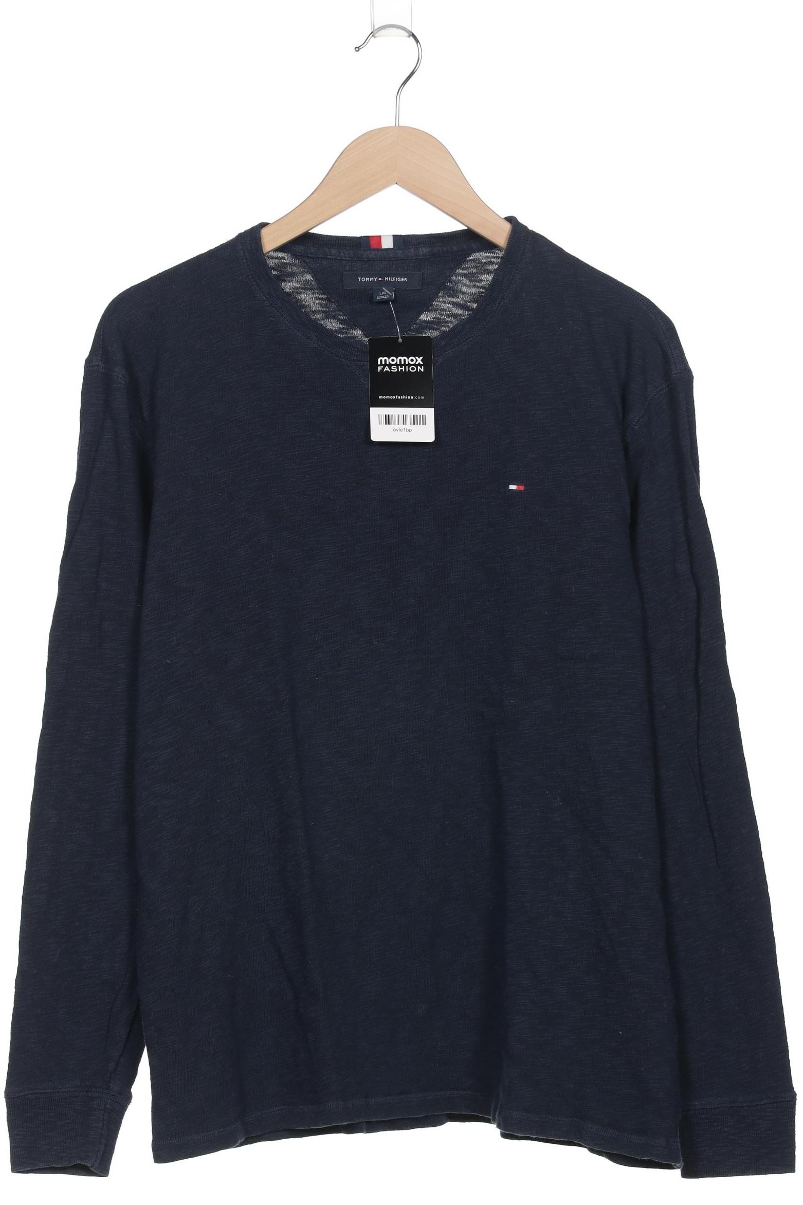 

Tommy Hilfiger Herren Langarmshirt, marineblau, Gr. 52