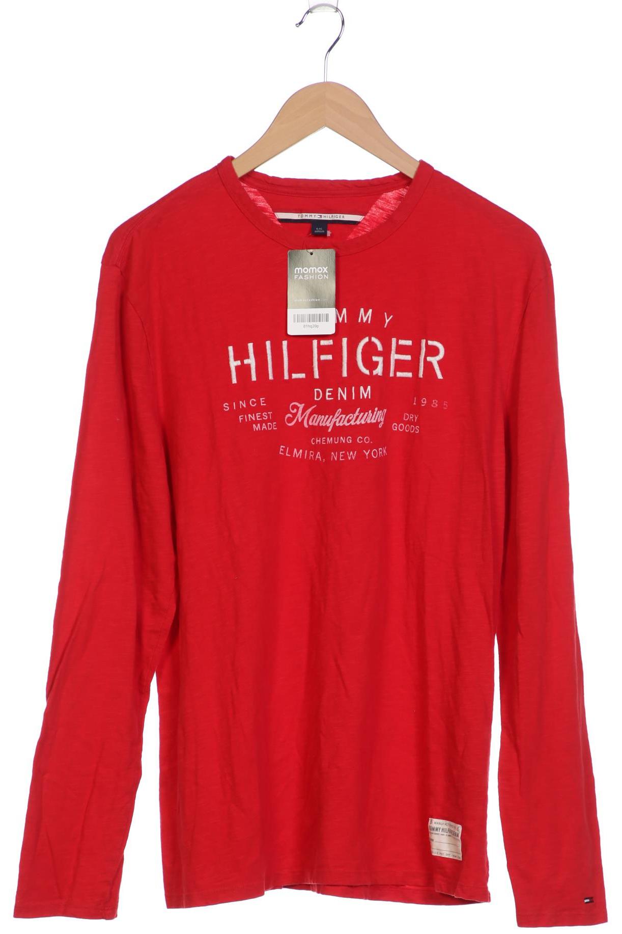 

Tommy Hilfiger Herren Langarmshirt, rot, Gr. 52