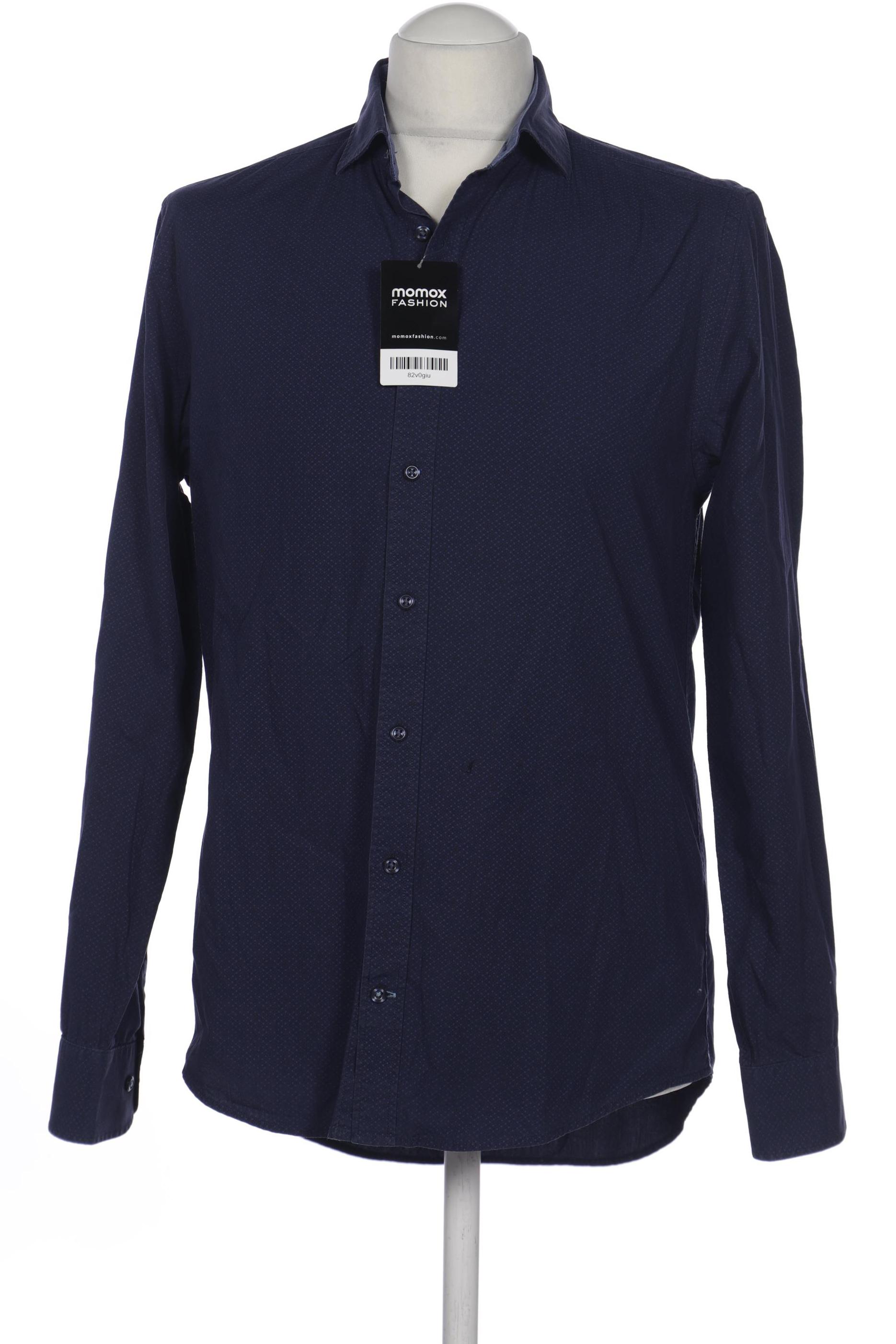 

Tommy Hilfiger Herren Hemd, marineblau