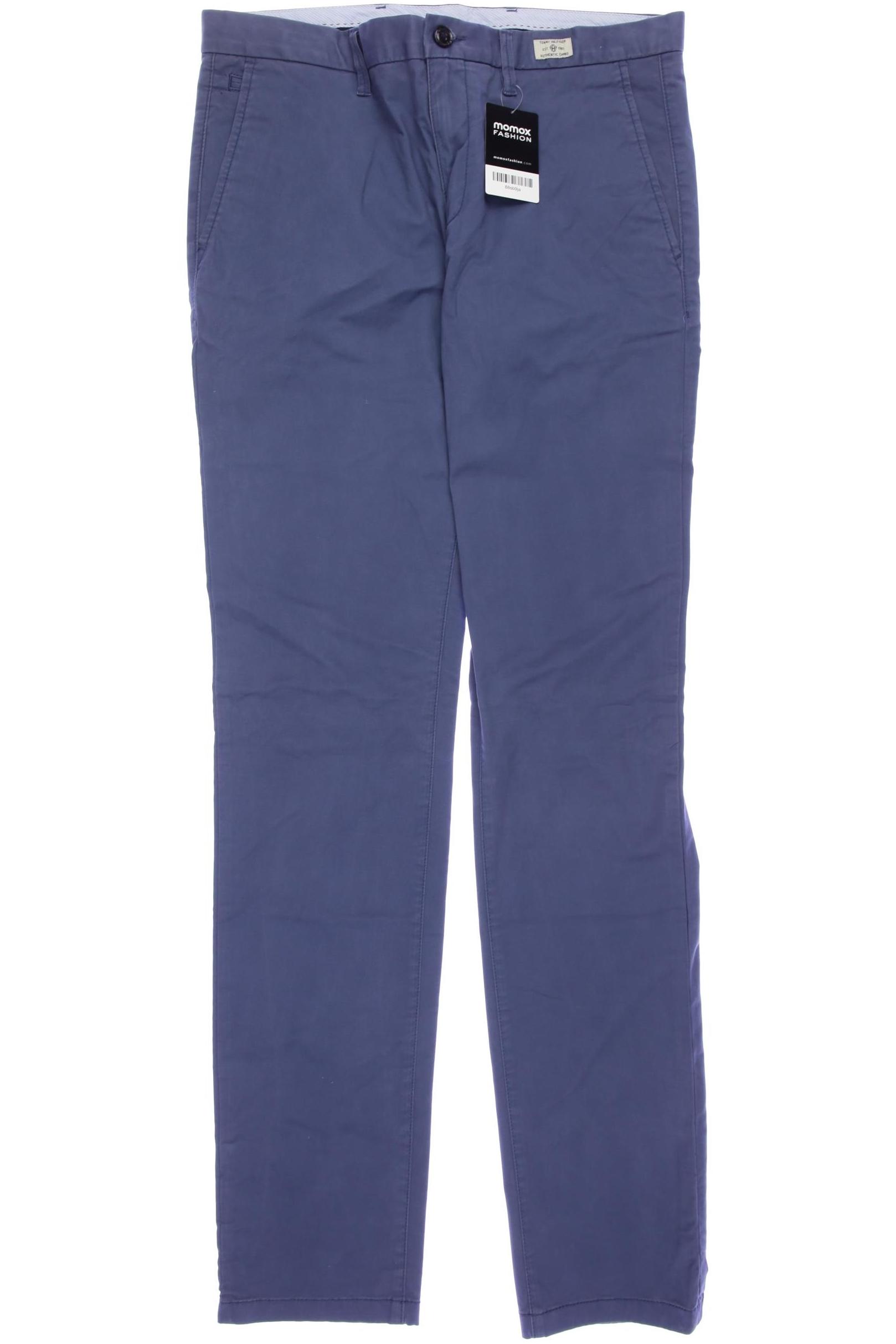 

Tommy Hilfiger Herren Stoffhose, blau, Gr. 34