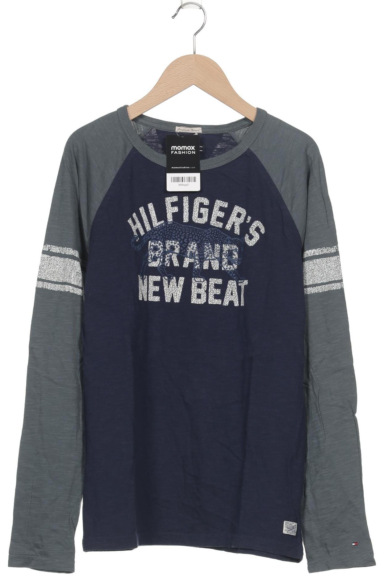 

Tommy Hilfiger Herren Langarmshirt, marineblau, Gr. 46