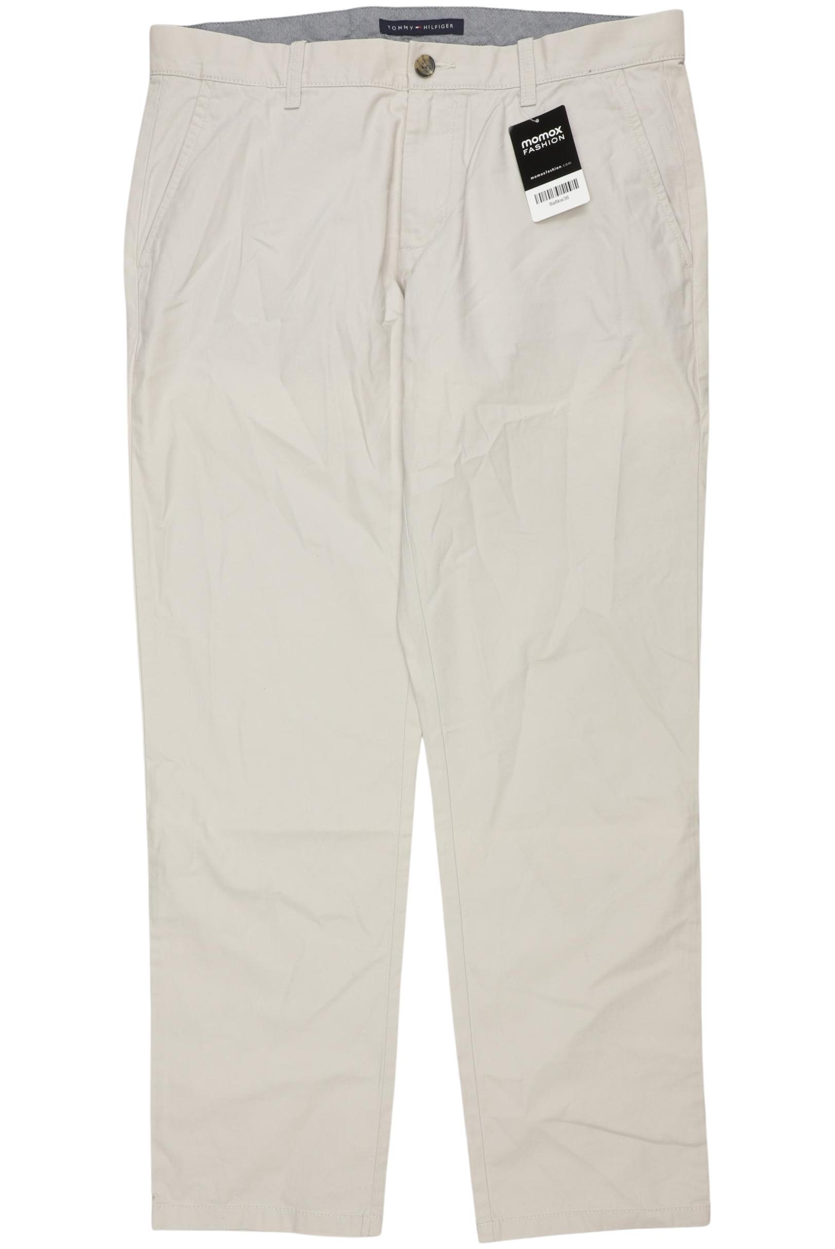 

Tommy Hilfiger Herren Stoffhose, cremeweiß, Gr. 34