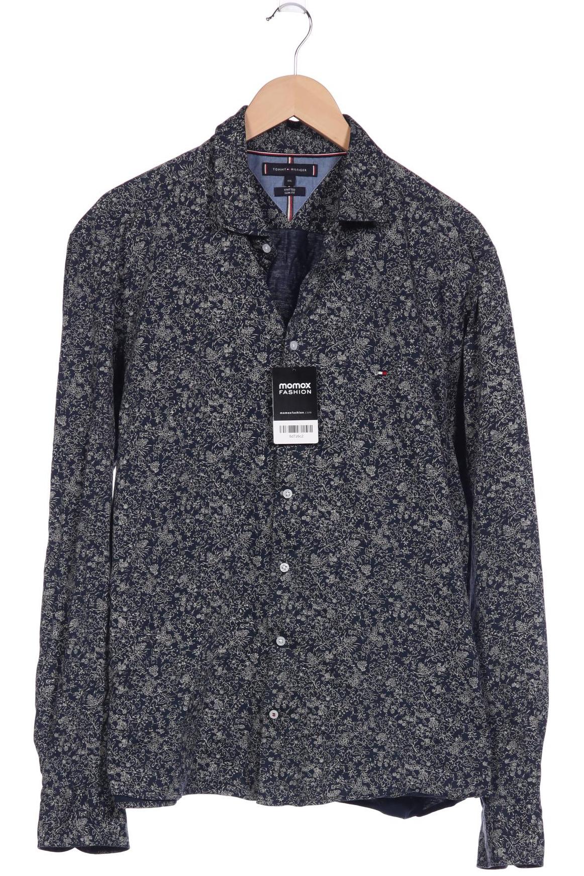 

Tommy Hilfiger Herren Hemd, marineblau