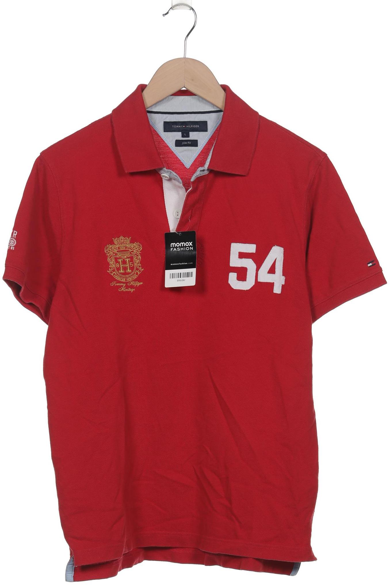 

Tommy Hilfiger Herren Poloshirt, rot, Gr. 52