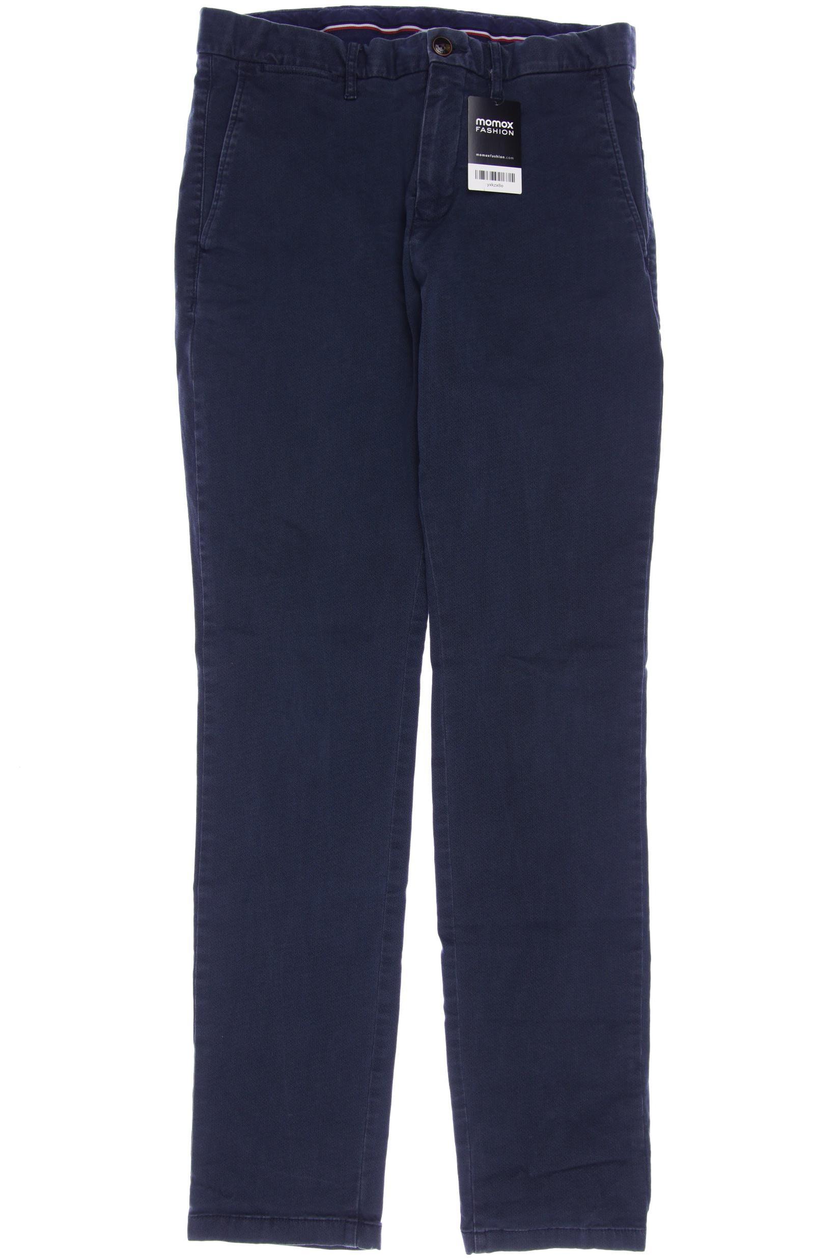 

Tommy Hilfiger Herren Stoffhose, marineblau, Gr. 33