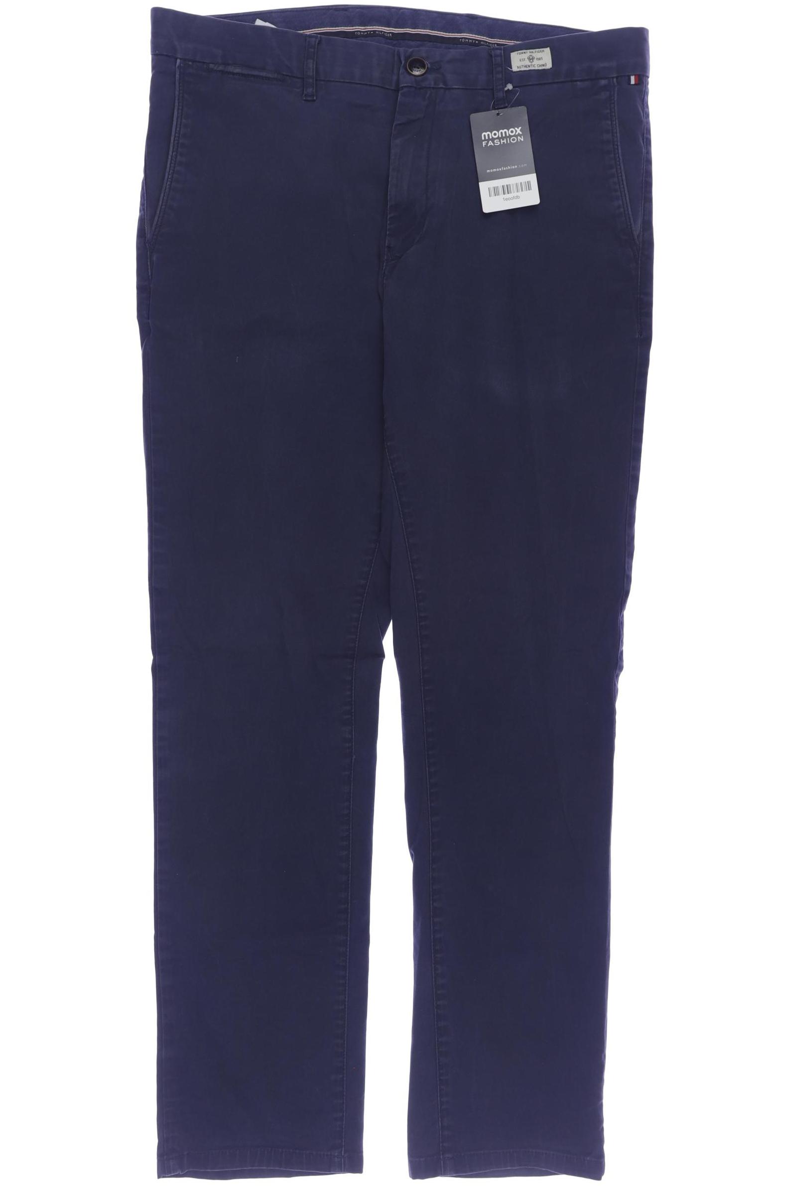 

Tommy Hilfiger Herren Stoffhose, marineblau, Gr. 34