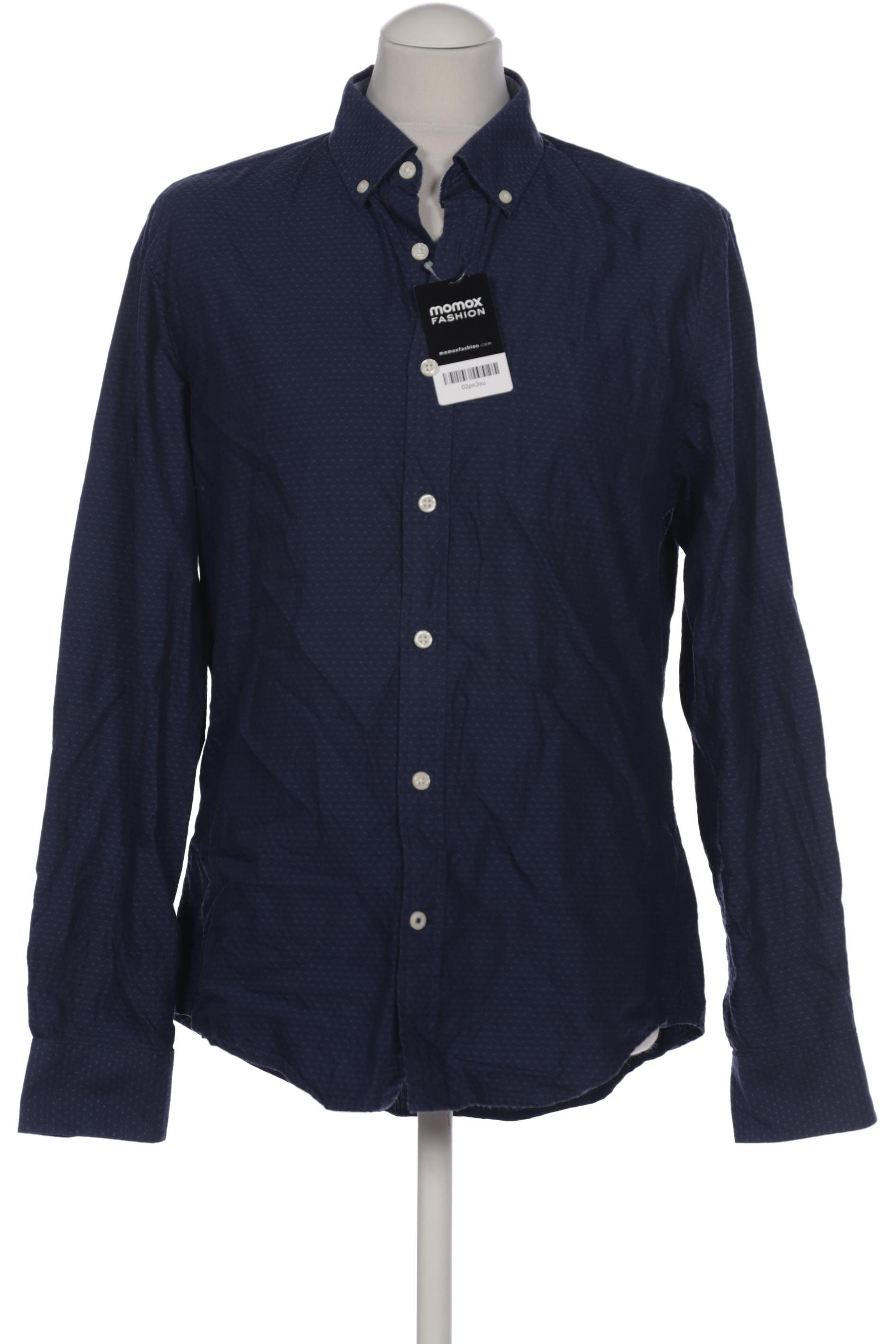 

Tommy Hilfiger Herren Hemd, marineblau, Gr. 48