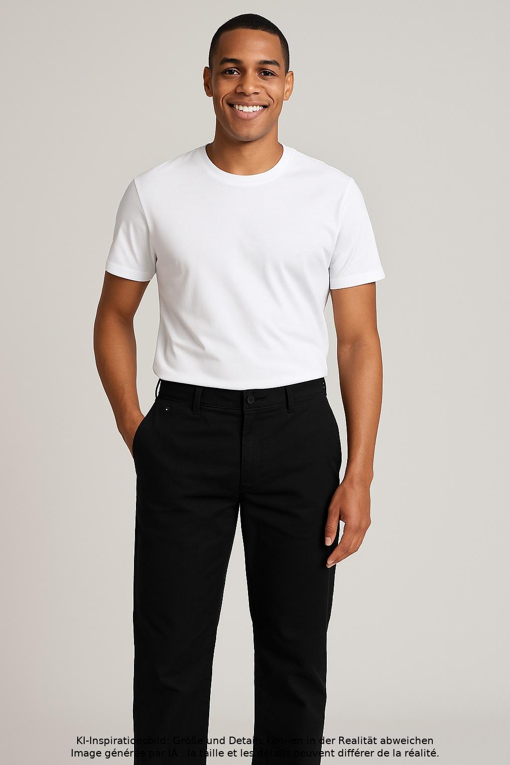 

Tommy Hilfiger Herren Stoffhose, schwarz, Gr. 33