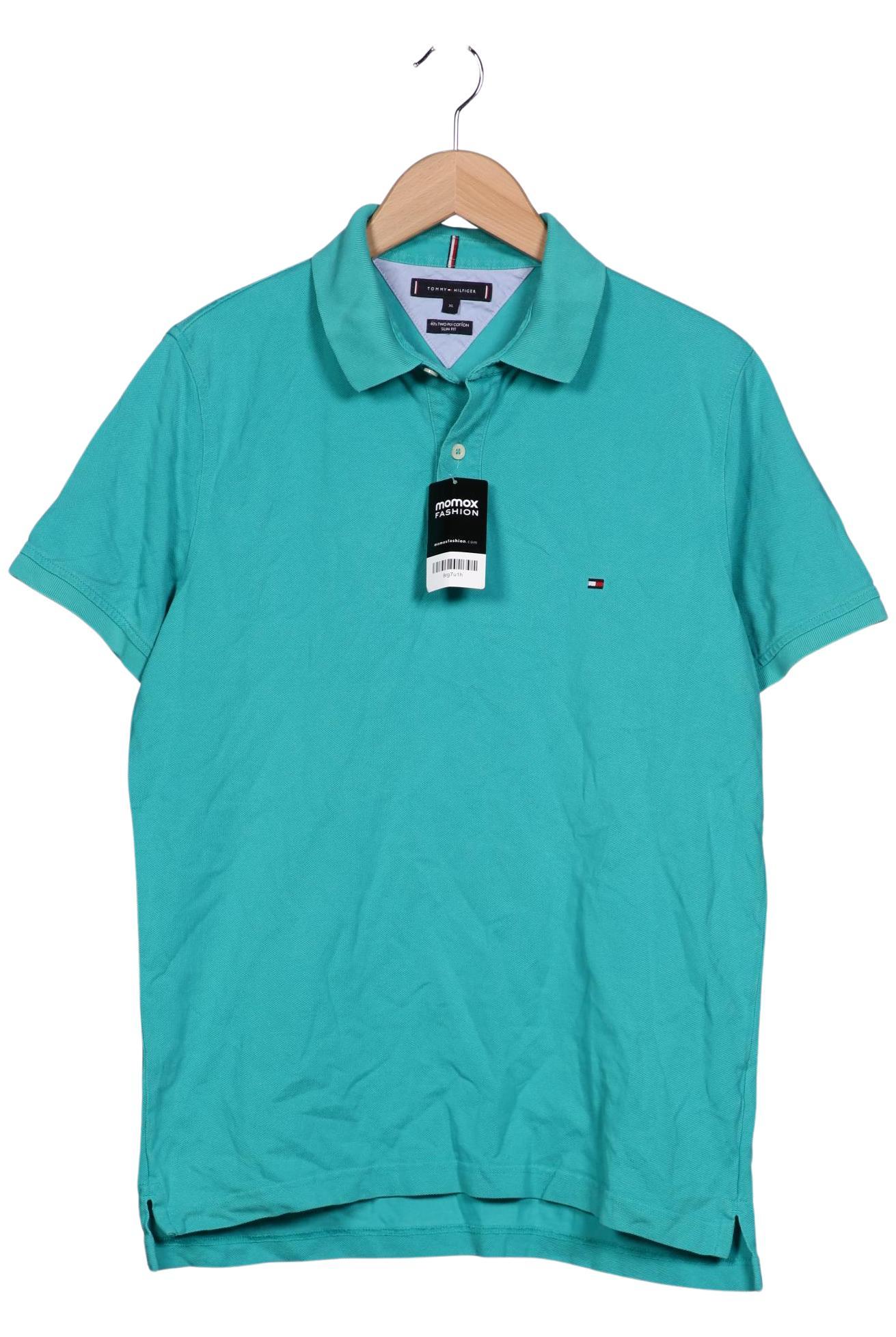 

Tommy Hilfiger Herren Poloshirt, türkis, Gr. 54