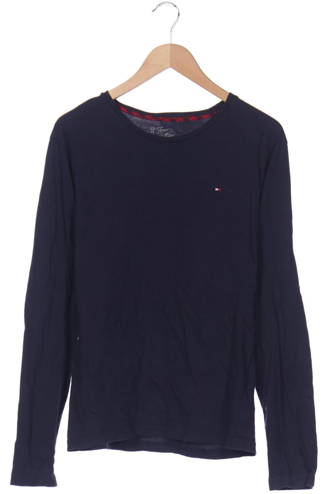 

Tommy Hilfiger Herren Langarmshirt, marineblau