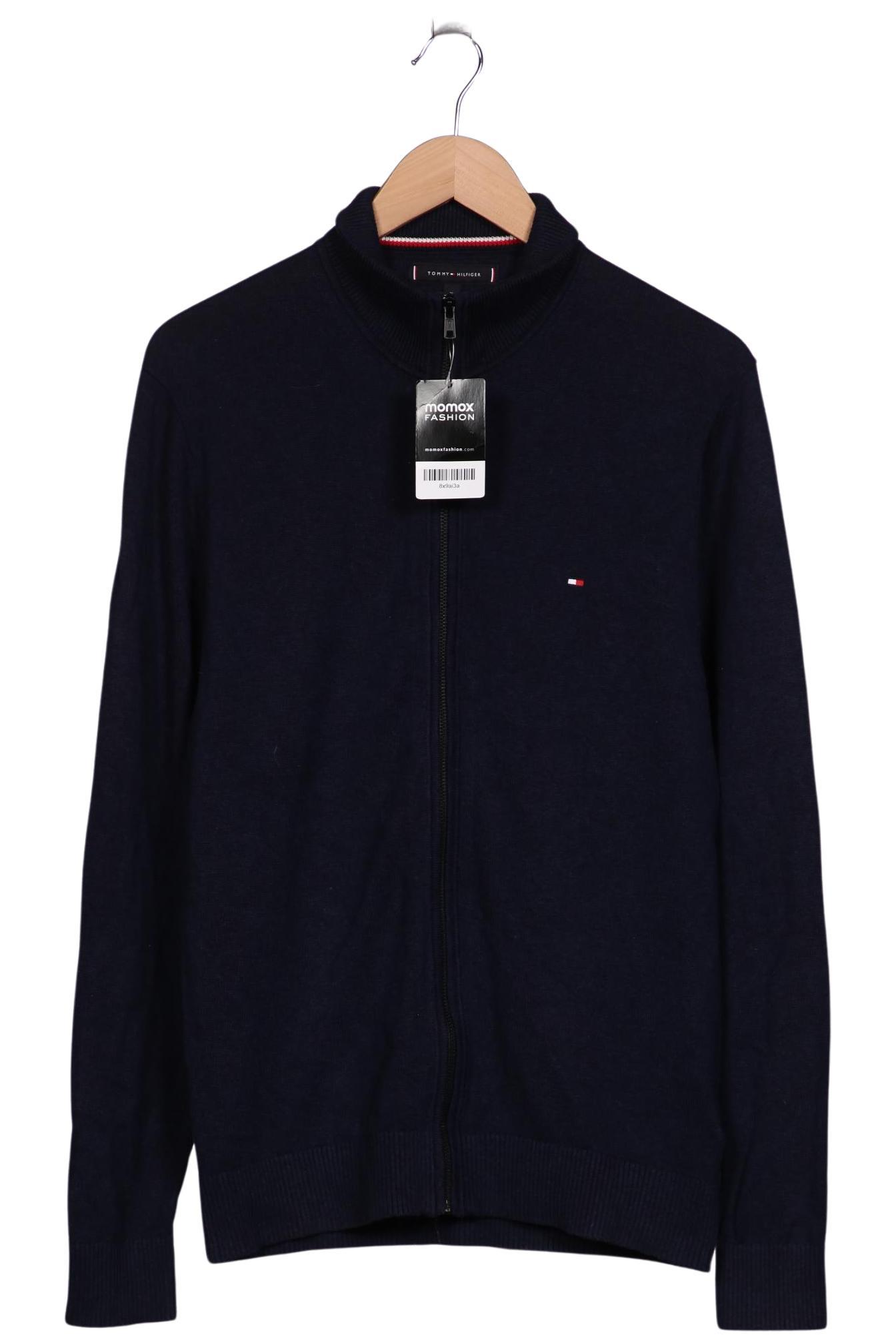 

Tommy Hilfiger Herren Strickjacke, marineblau, Gr. 48