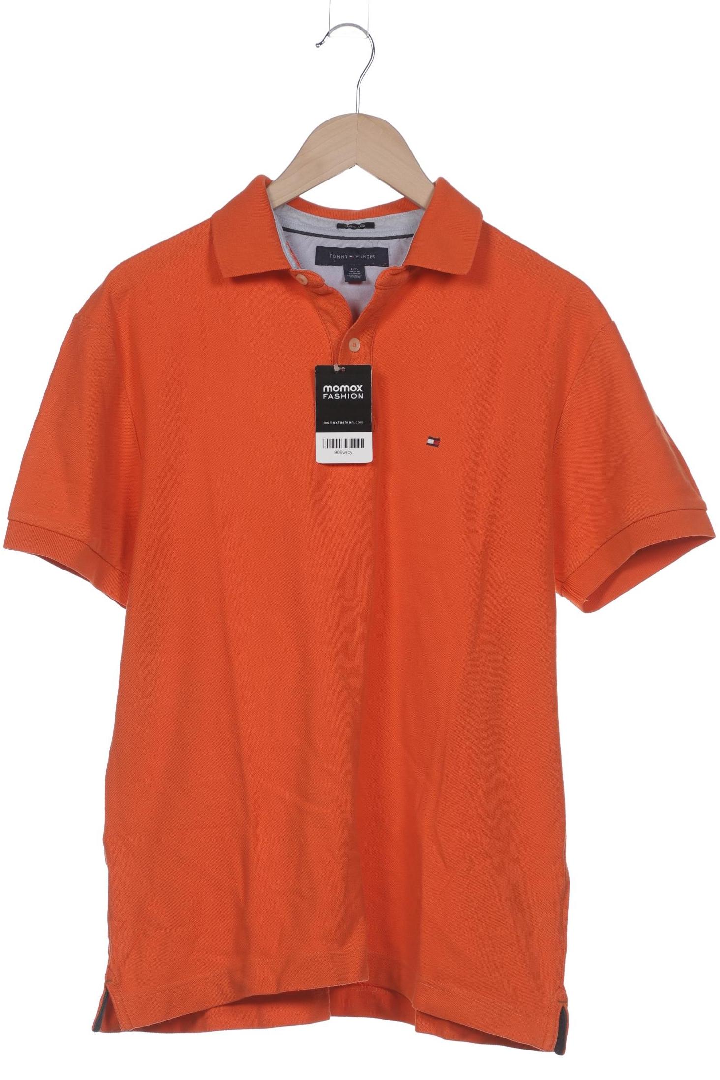 

Tommy Hilfiger Herren Poloshirt, orange, Gr. 52