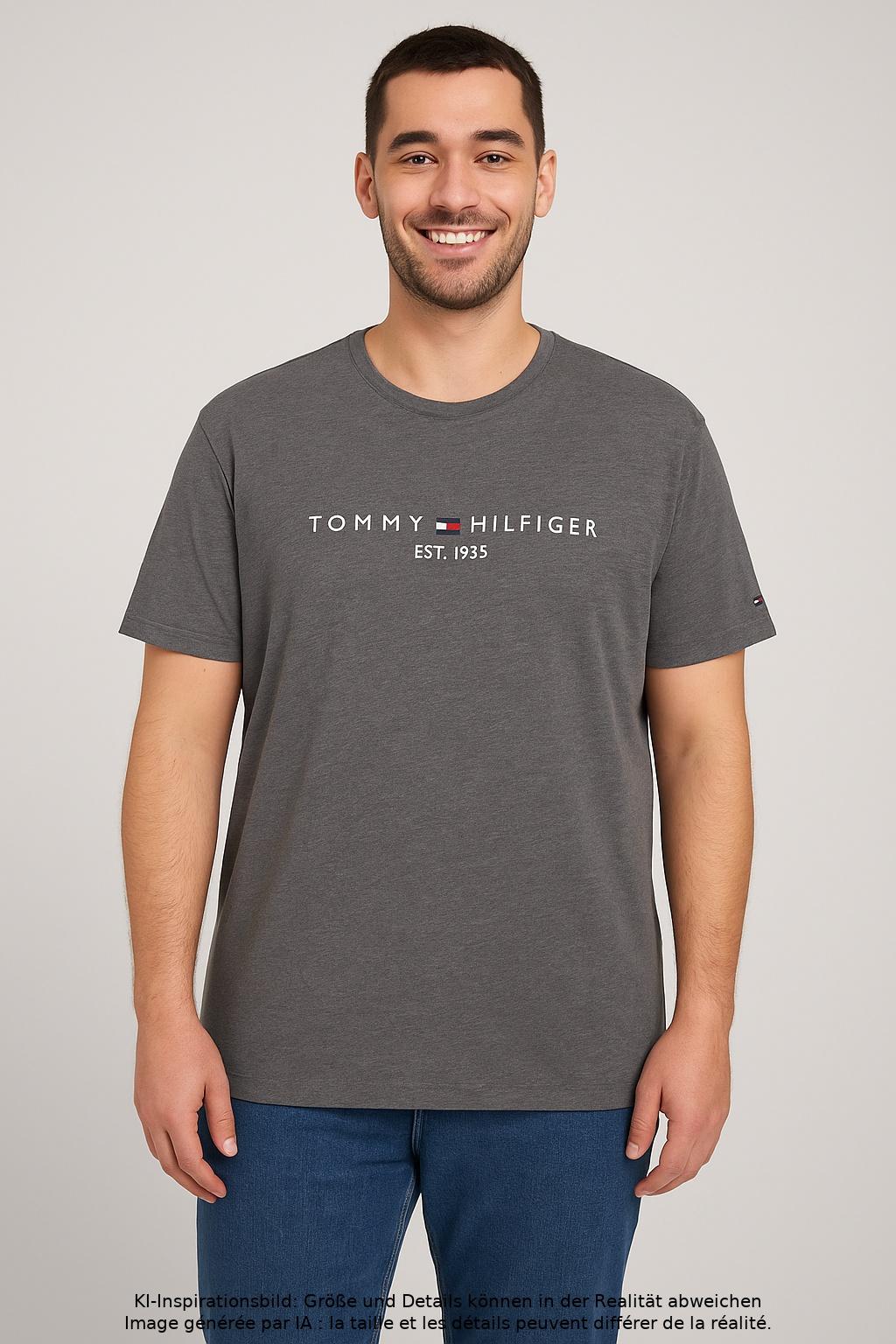 Thumbnail - Tommy Hilfiger Herren T-Shirt, grau, Gr. 54