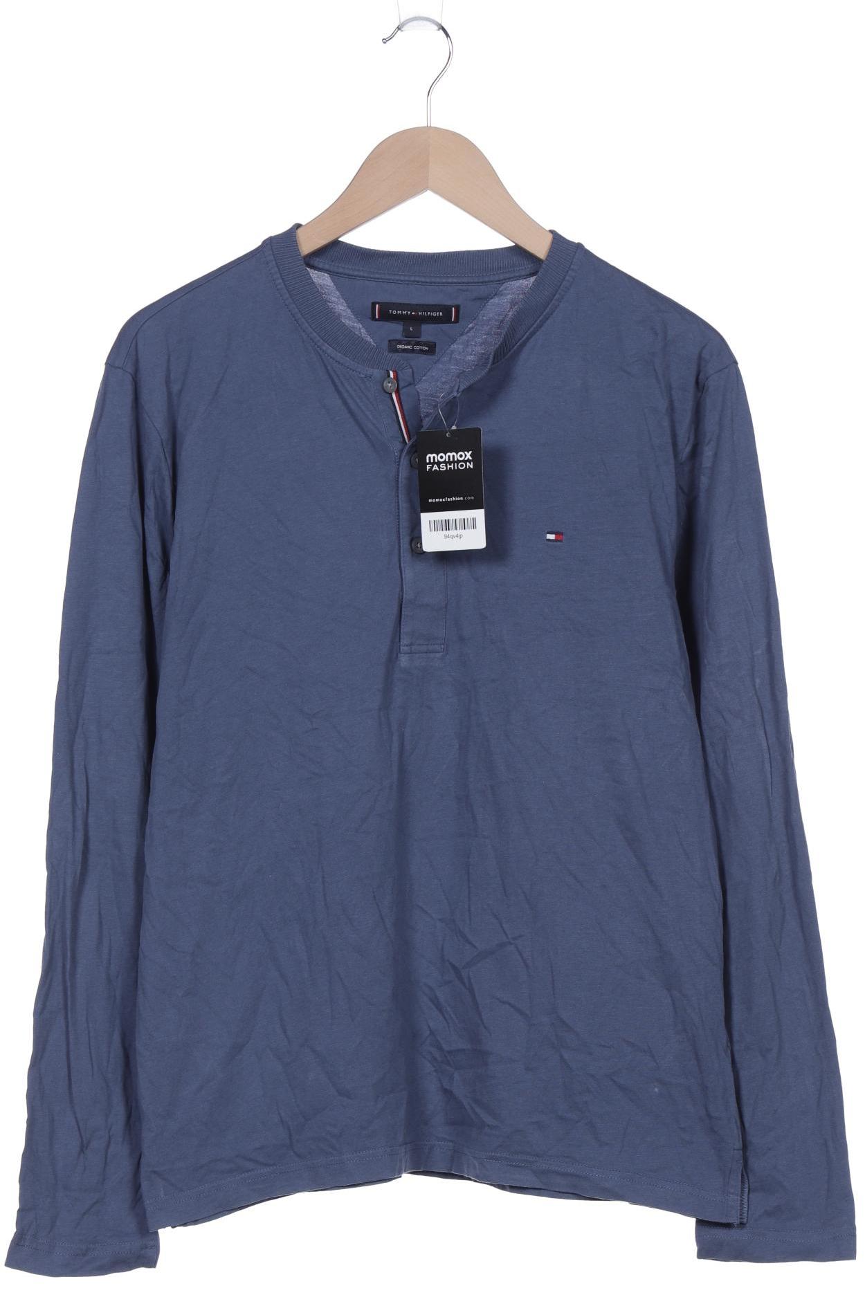 

Tommy Hilfiger Herren Langarmshirt, blau, Gr. 52